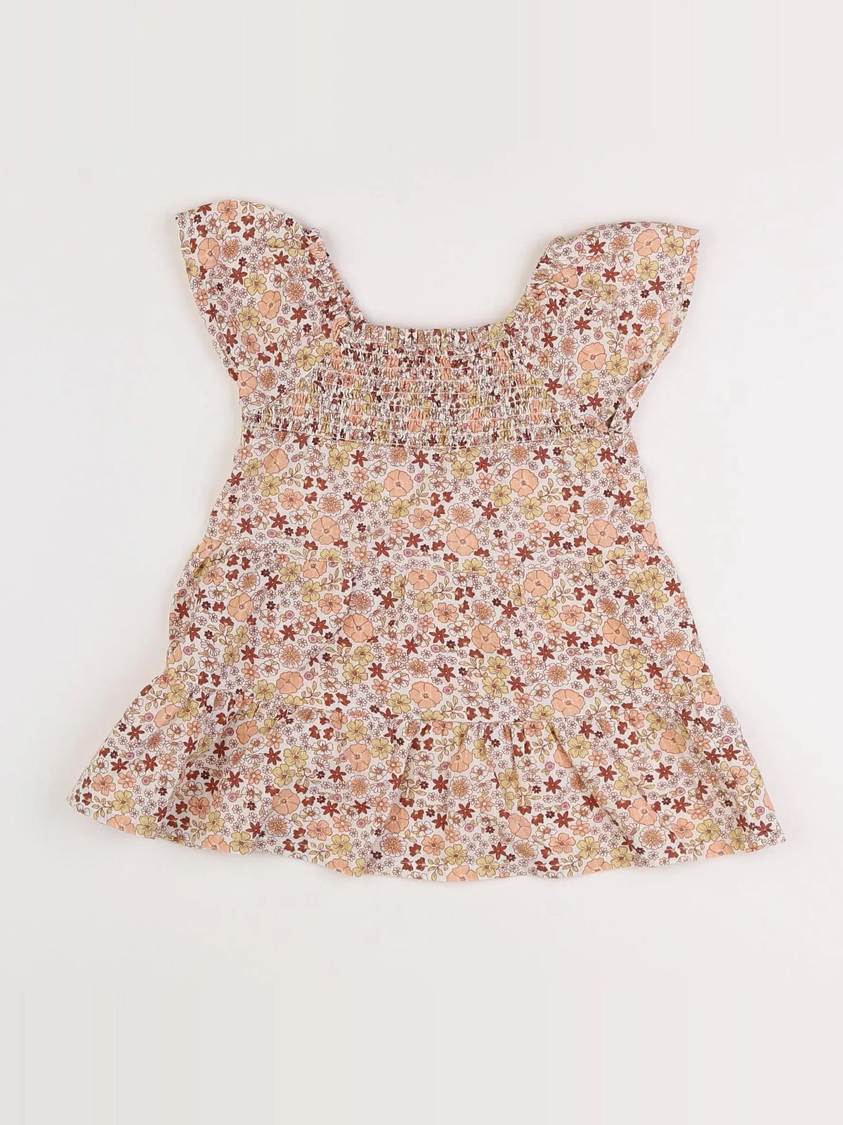 Vertbaudet - robe blanc - 2 ans