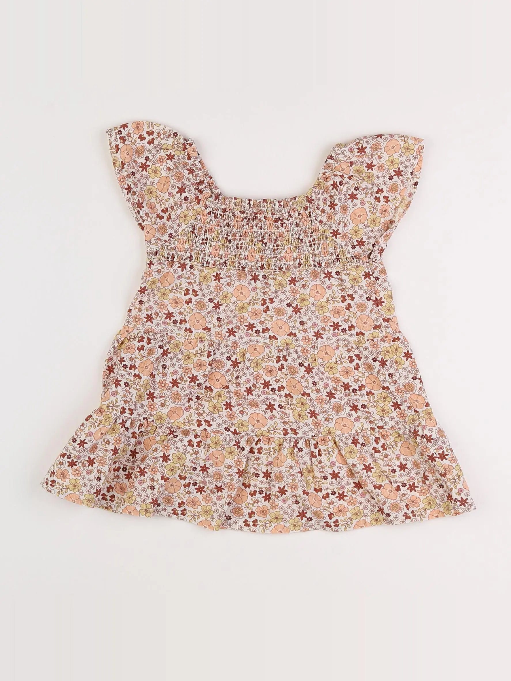 Vertbaudet - robe blanc - 2 ans