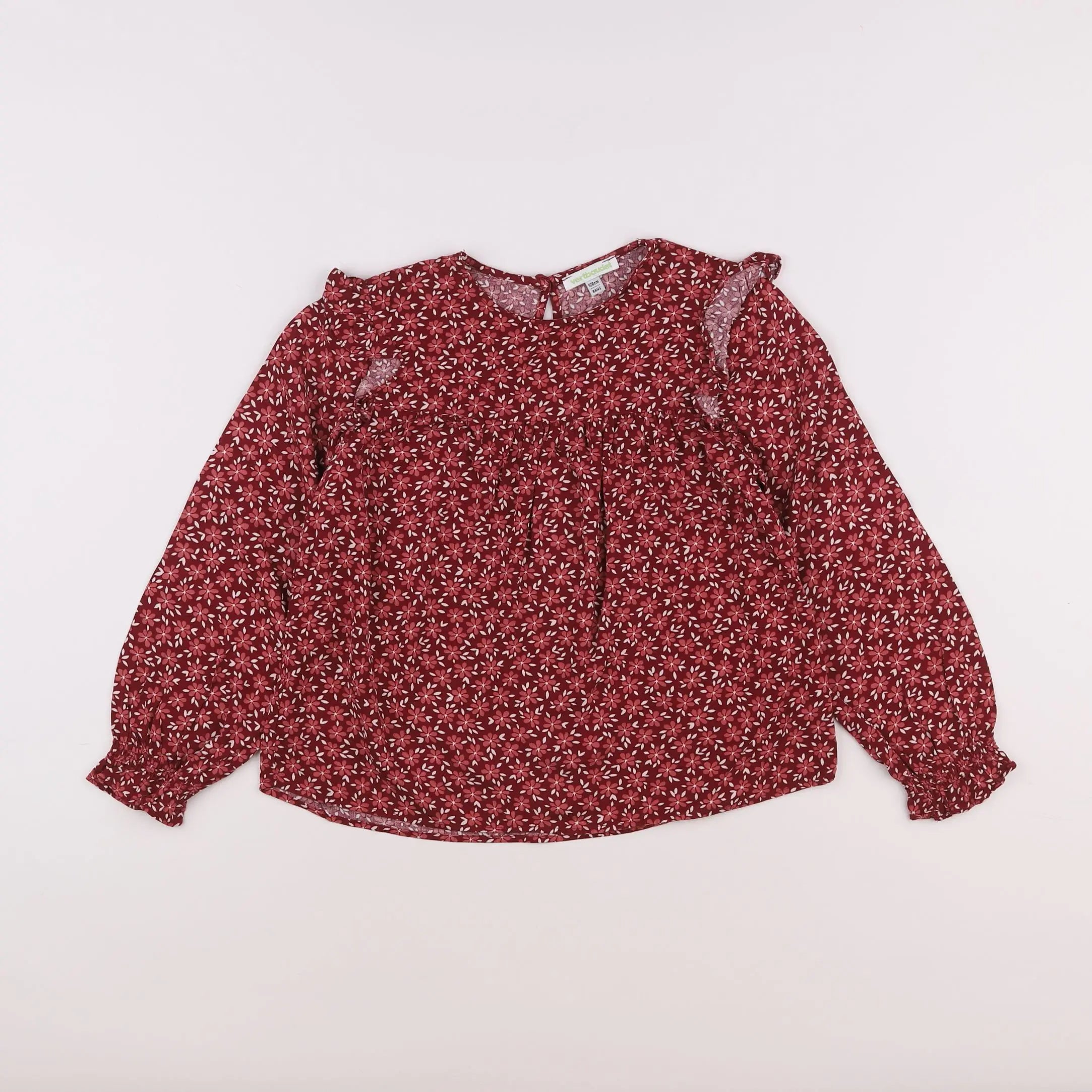 Vertbaudet - blouse multicolore - 8 ans
