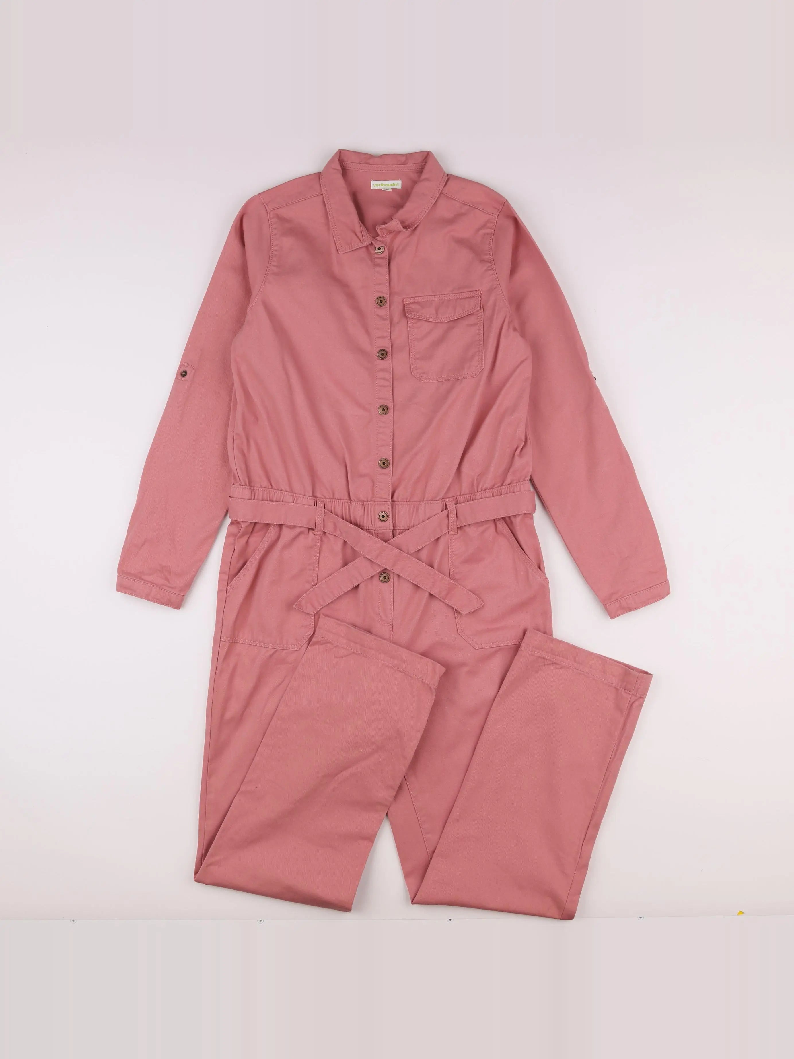 Vertbaudet - combinaison rose - 14 ans