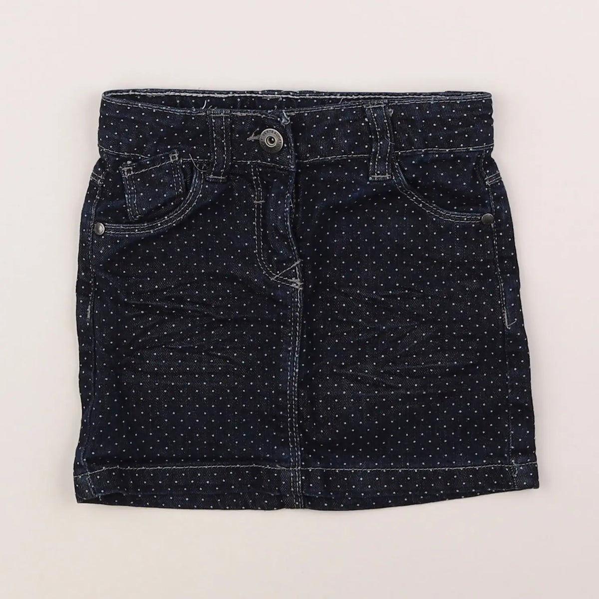 Vertbaudet - jupe bleu - 4 ans