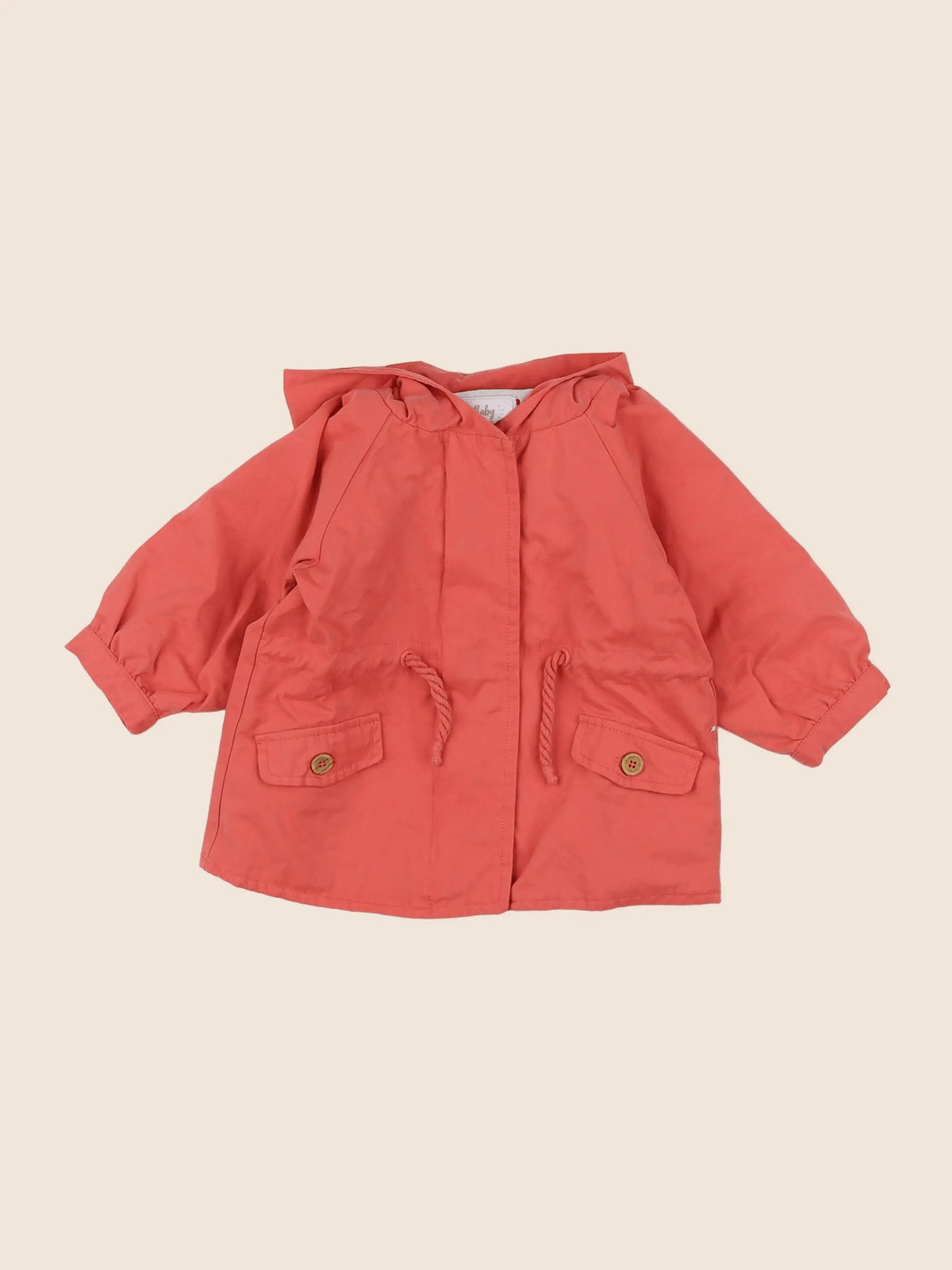 Vertbaudet - imperméable rose - 12 mois
