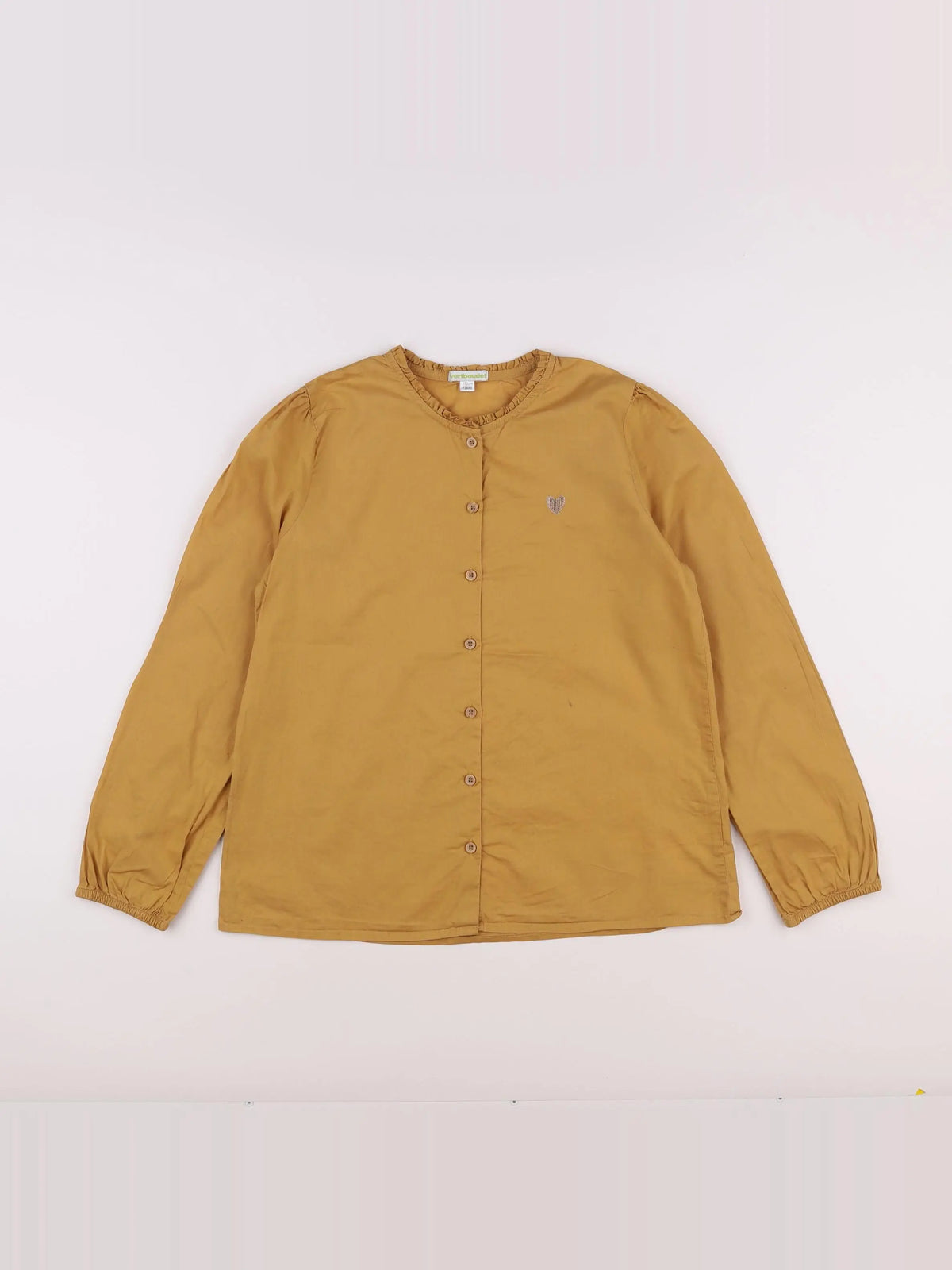 Vertbaudet - blouse jaune - 12 ans