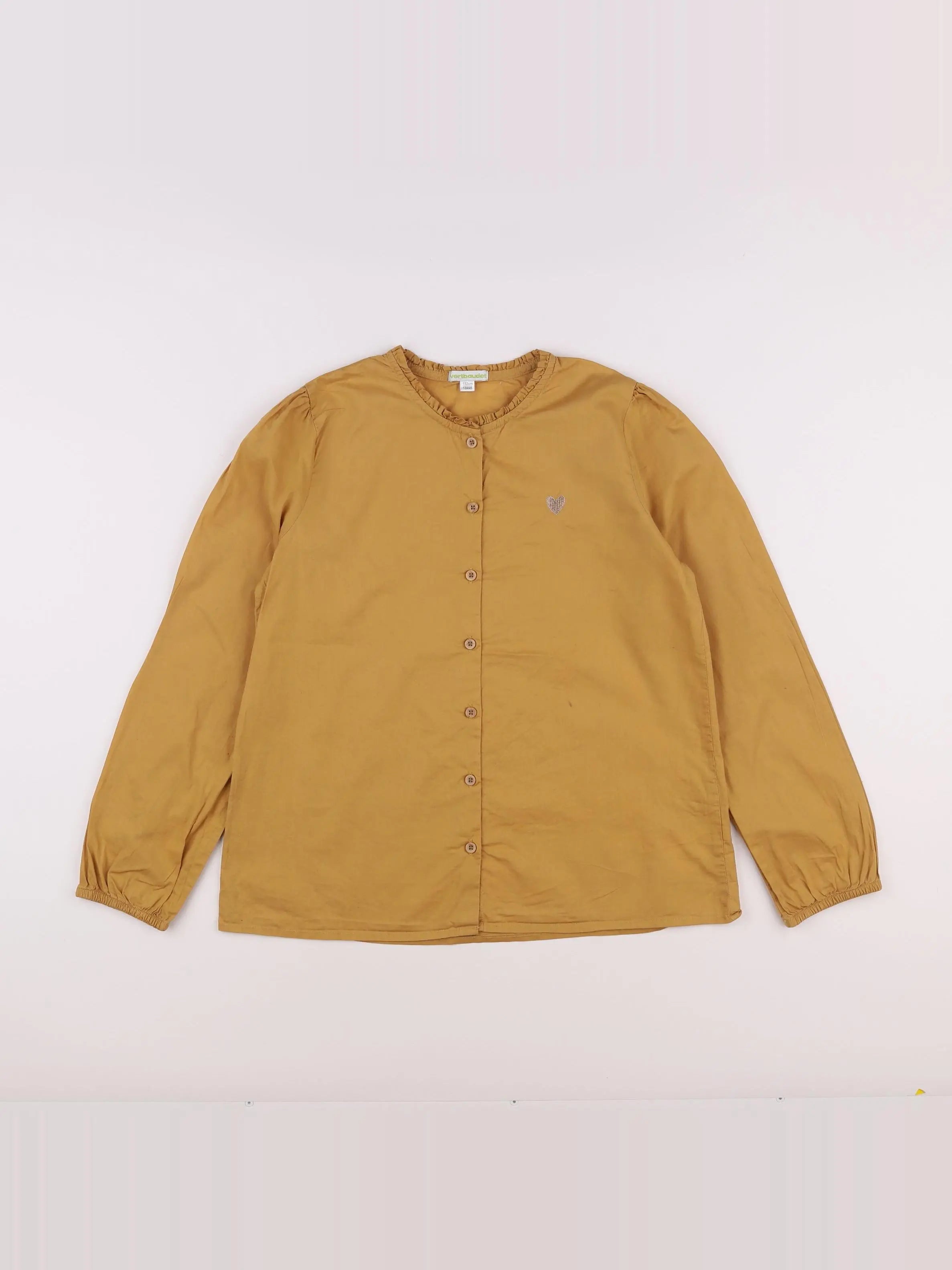 Vertbaudet - blouse jaune - 12 ans