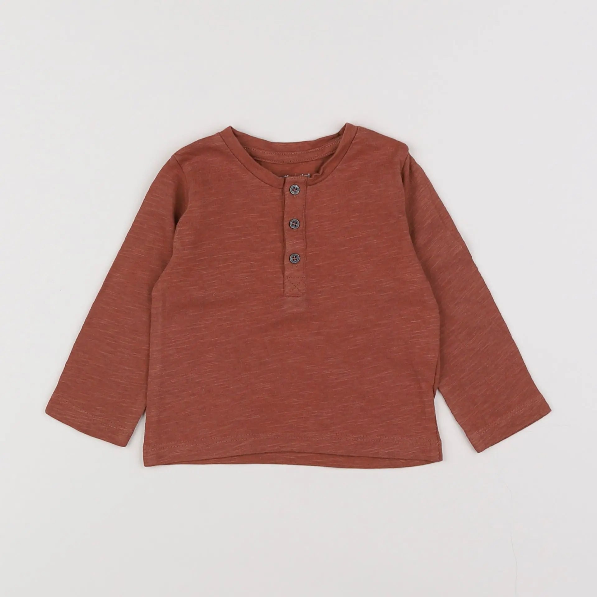 Vertbaudet - tee-shirt rouge - 3 mois