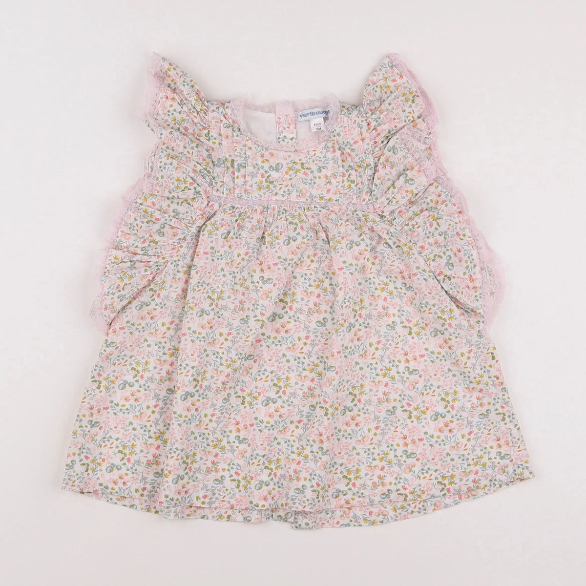 Vertbaudet - robe blanc - 18 mois
