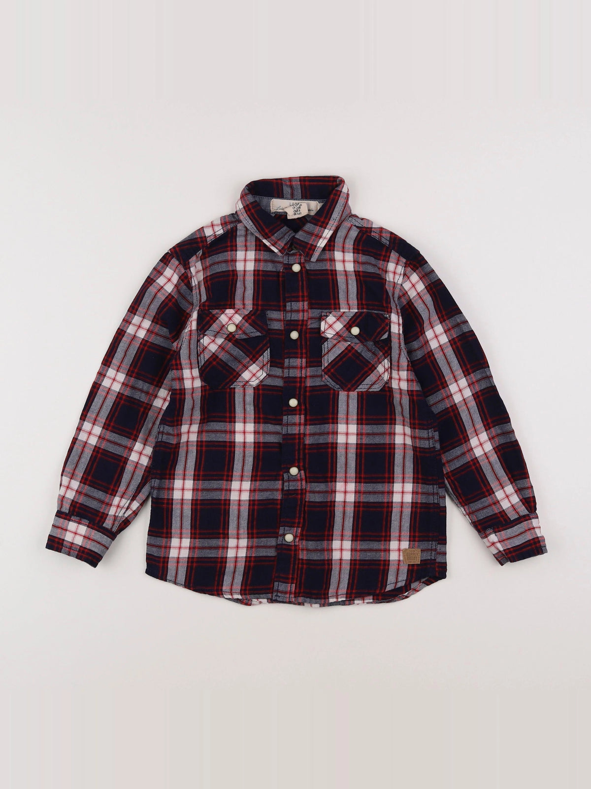 H&M - chemise bleu - 6 ans