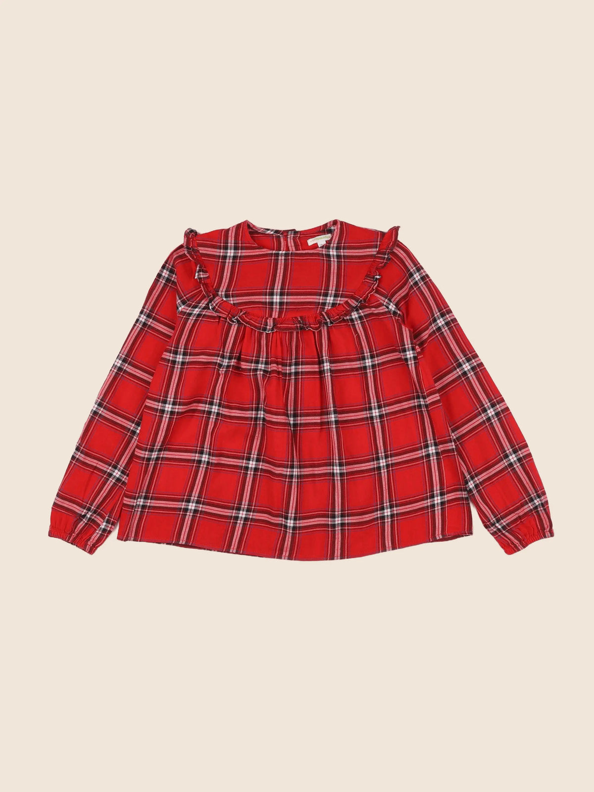 Vertbaudet - blouse rouge - 12 ans
