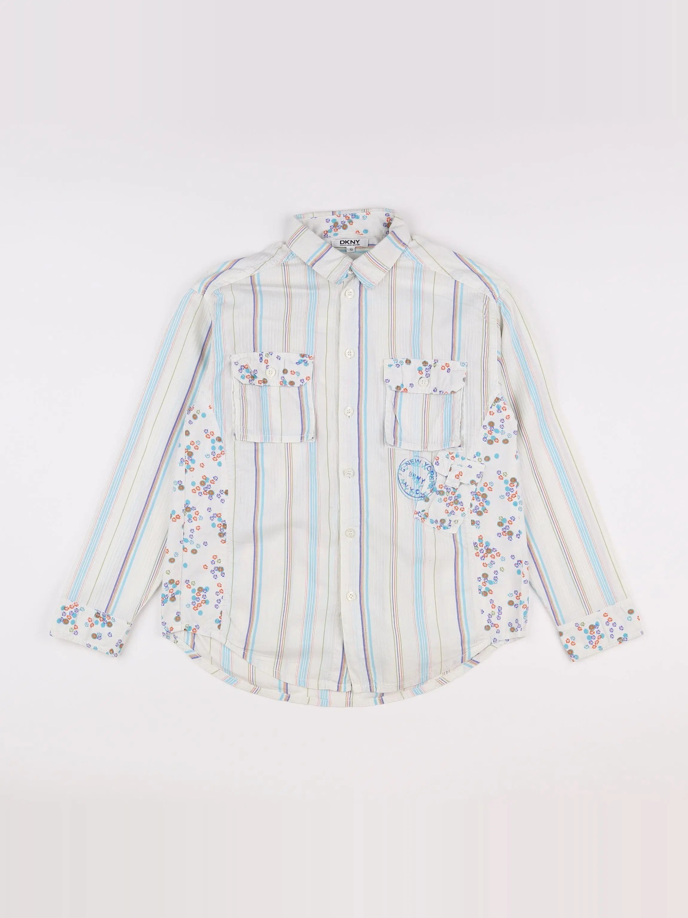 Dkny - chemise multicolore - 10 ans