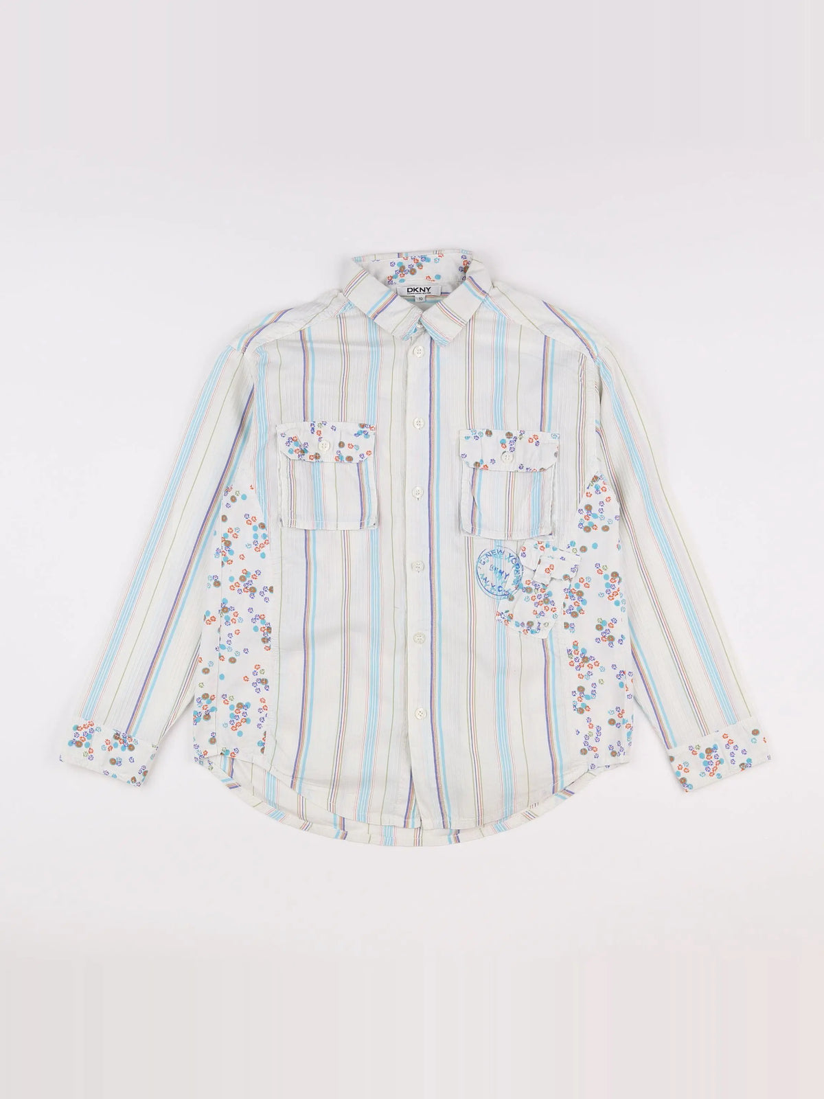 Dkny - chemise multicolore - 10 ans