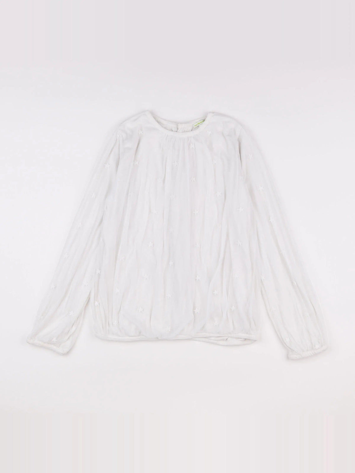 Vertbaudet - blouse blanc - 12 ans