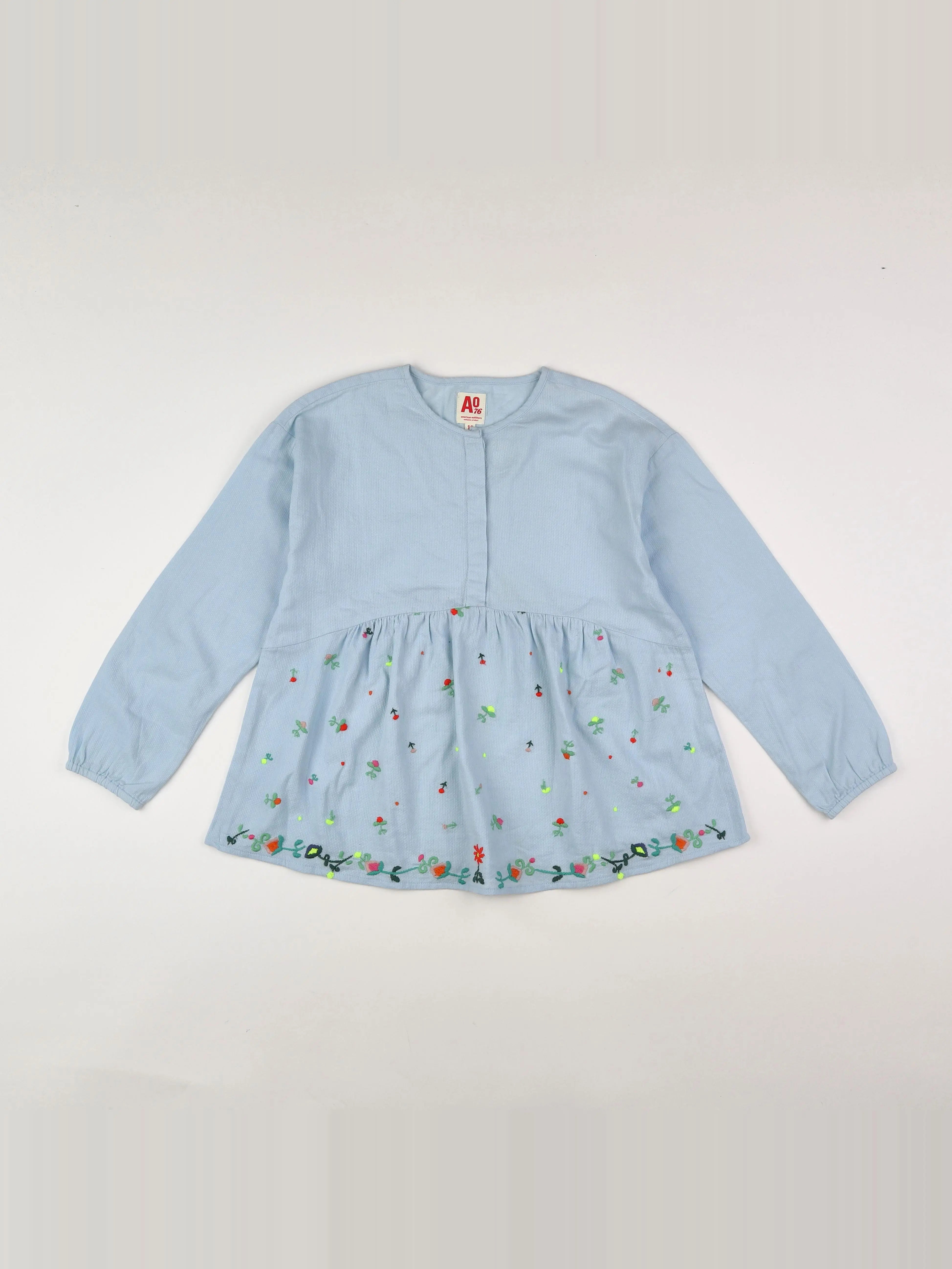 American Outfitters - blouse bleu - 10 ans