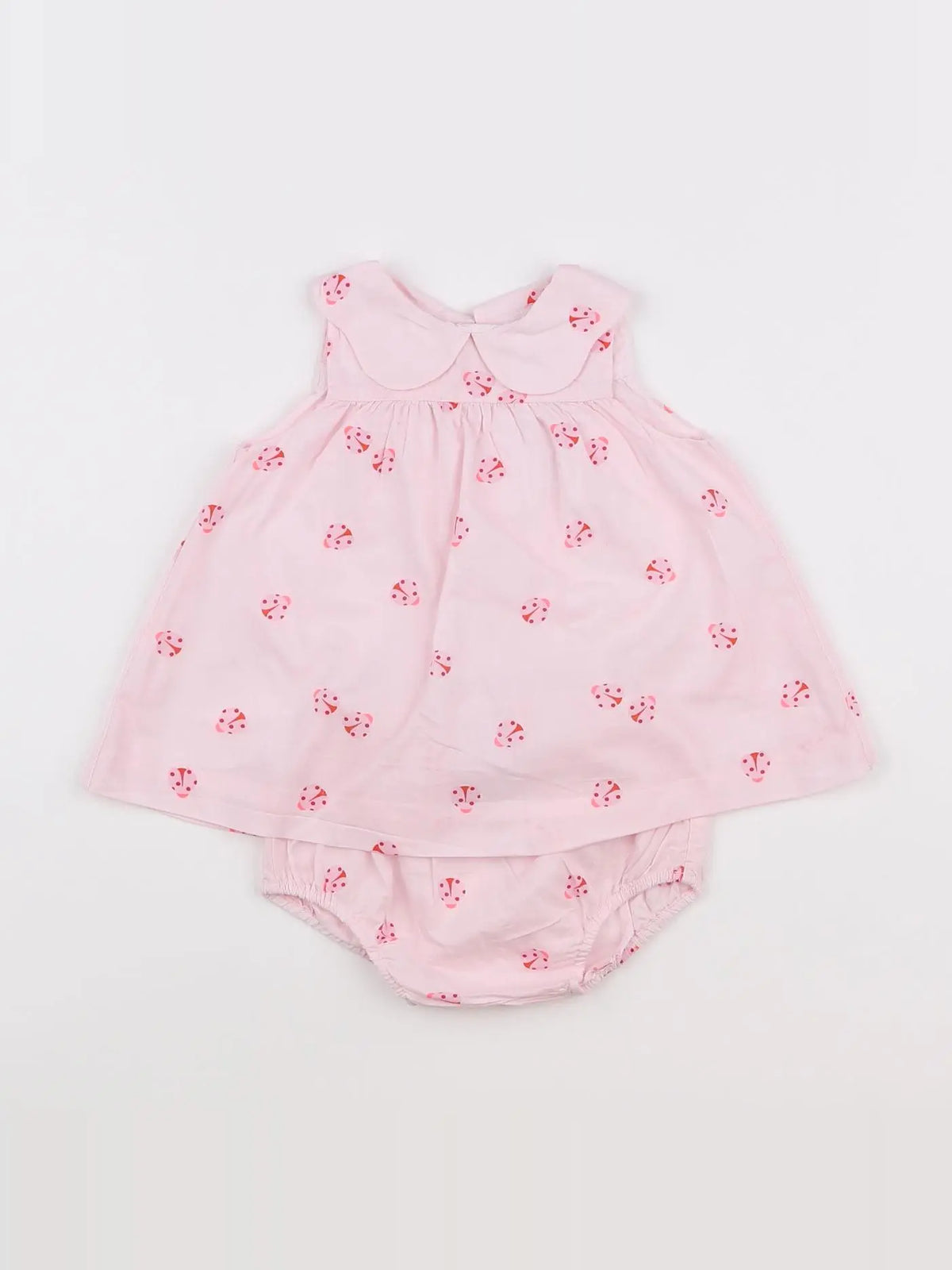 Jacadi - robe rose - 3 mois