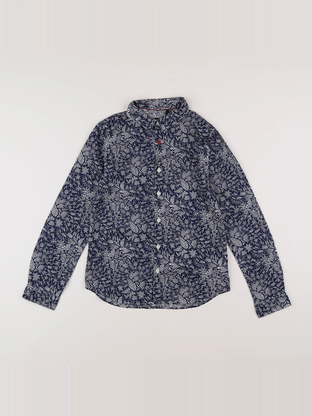 IKKS - chemise bleu - 10 ans