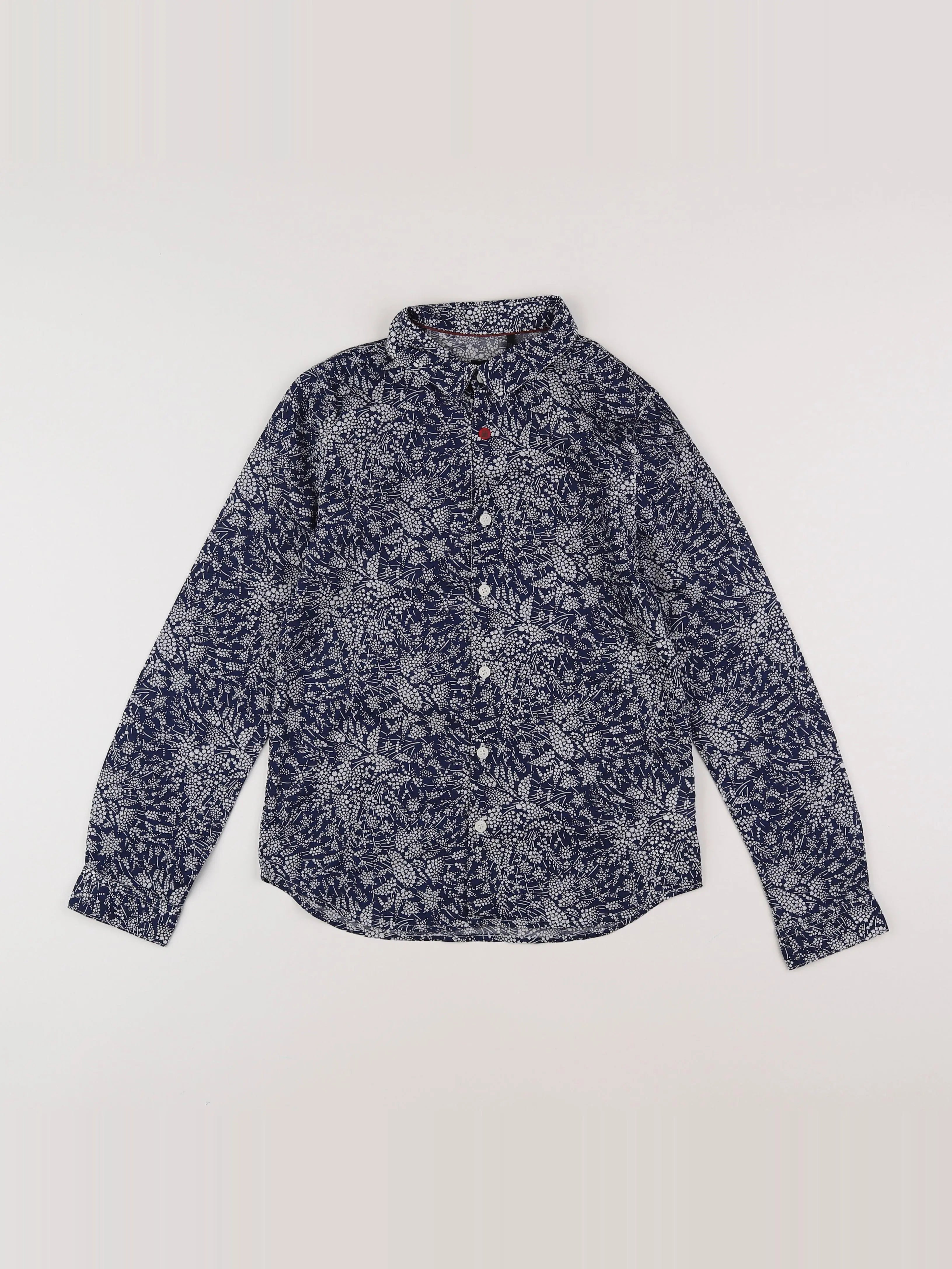 IKKS - chemise bleu - 10 ans