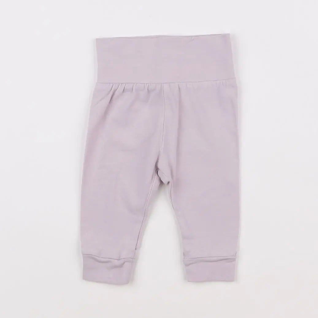 Vertbaudet - legging violet - 3 mois