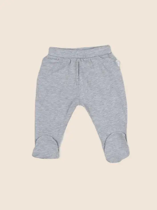 Vertbaudet - legging gris - 6 mois