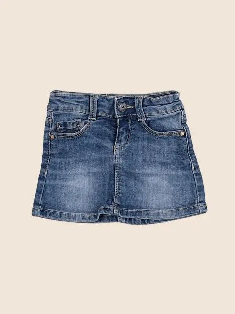 Vertbaudet - jupe bleu - 3 ans
