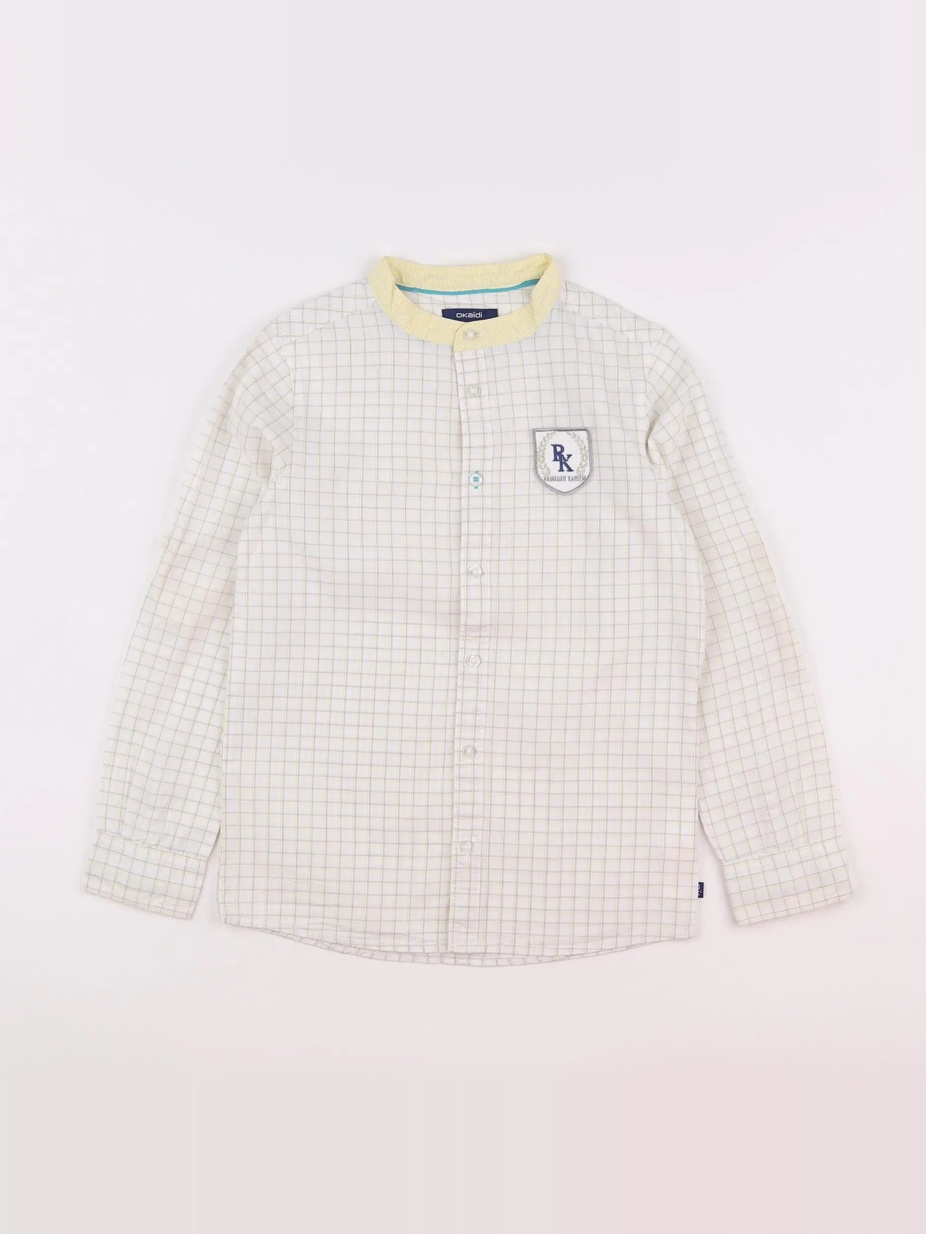 Okaidi - chemise multicolore - 8 ans
