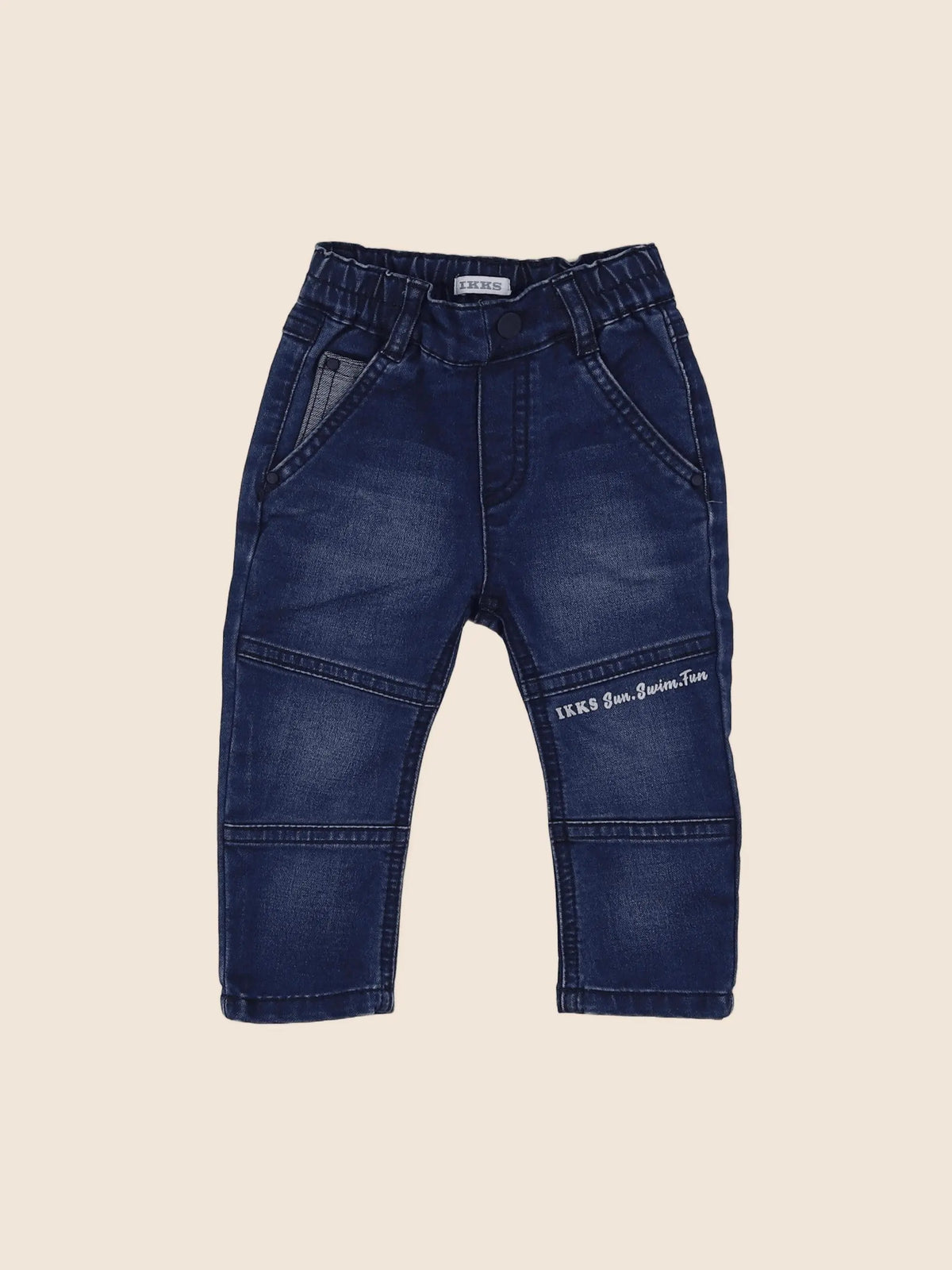 IKKS - jean bleu - 12 mois