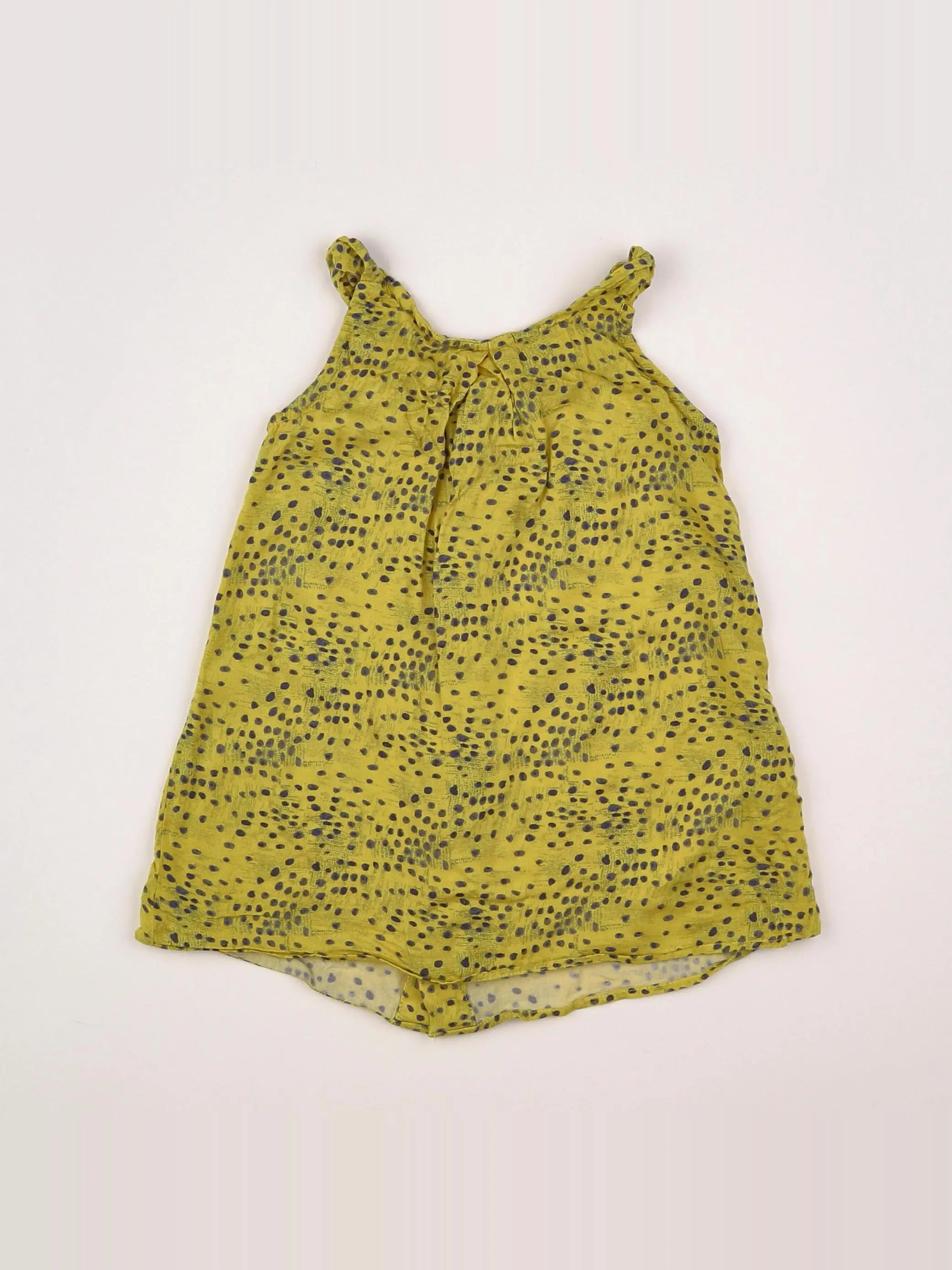 IKKS - robe jaune - 2 ans
