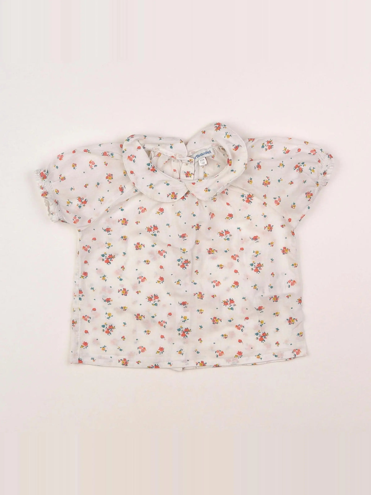 Vertbaudet - blouse blanc - 18 mois