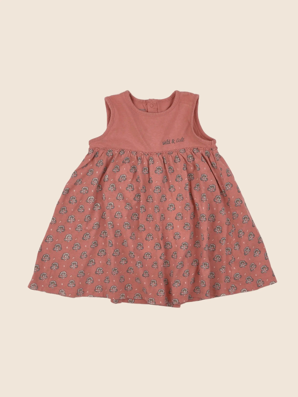 Vertbaudet - robe rose - 18 mois