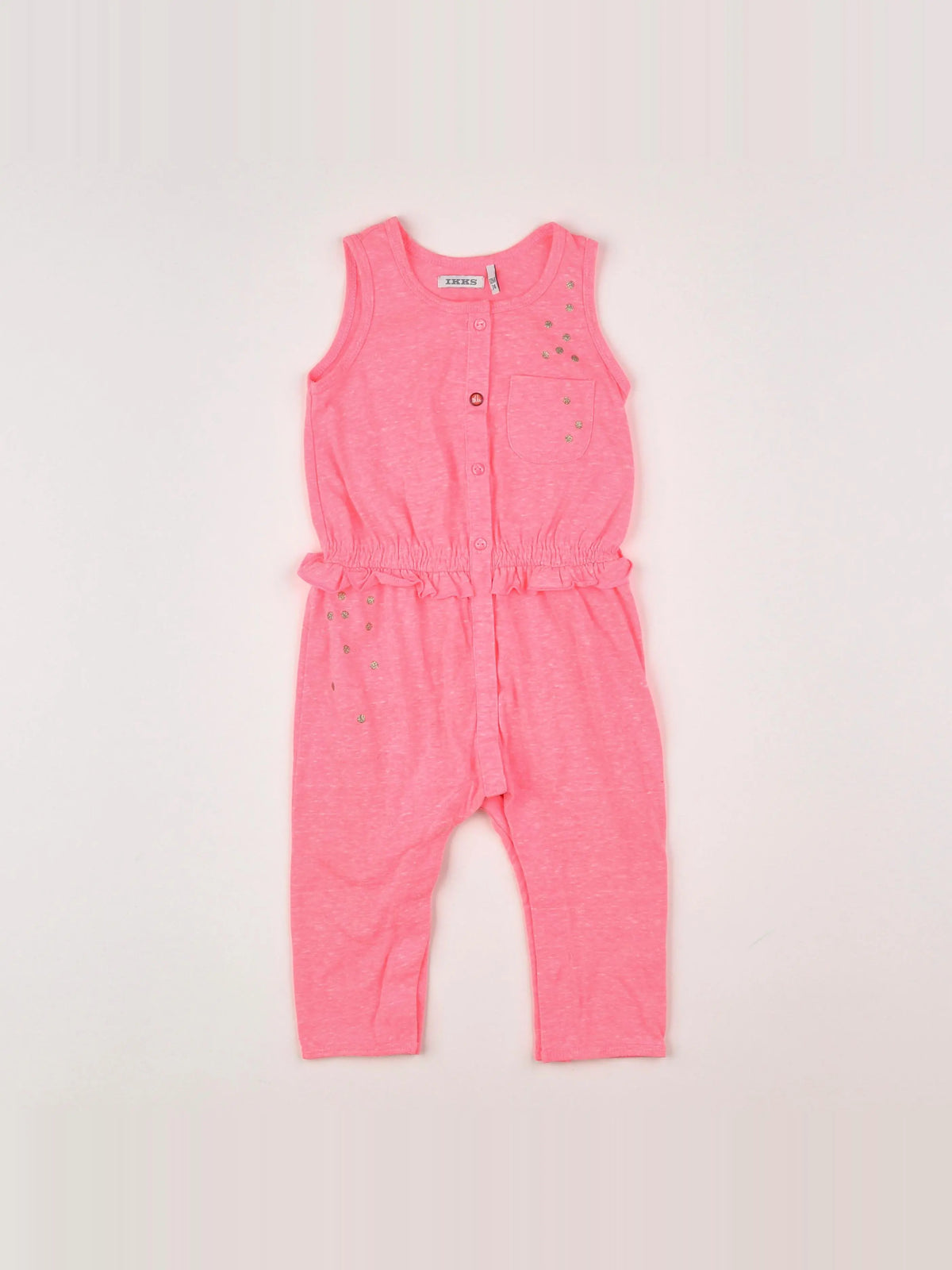 IKKS - combinaison rose - 12 mois