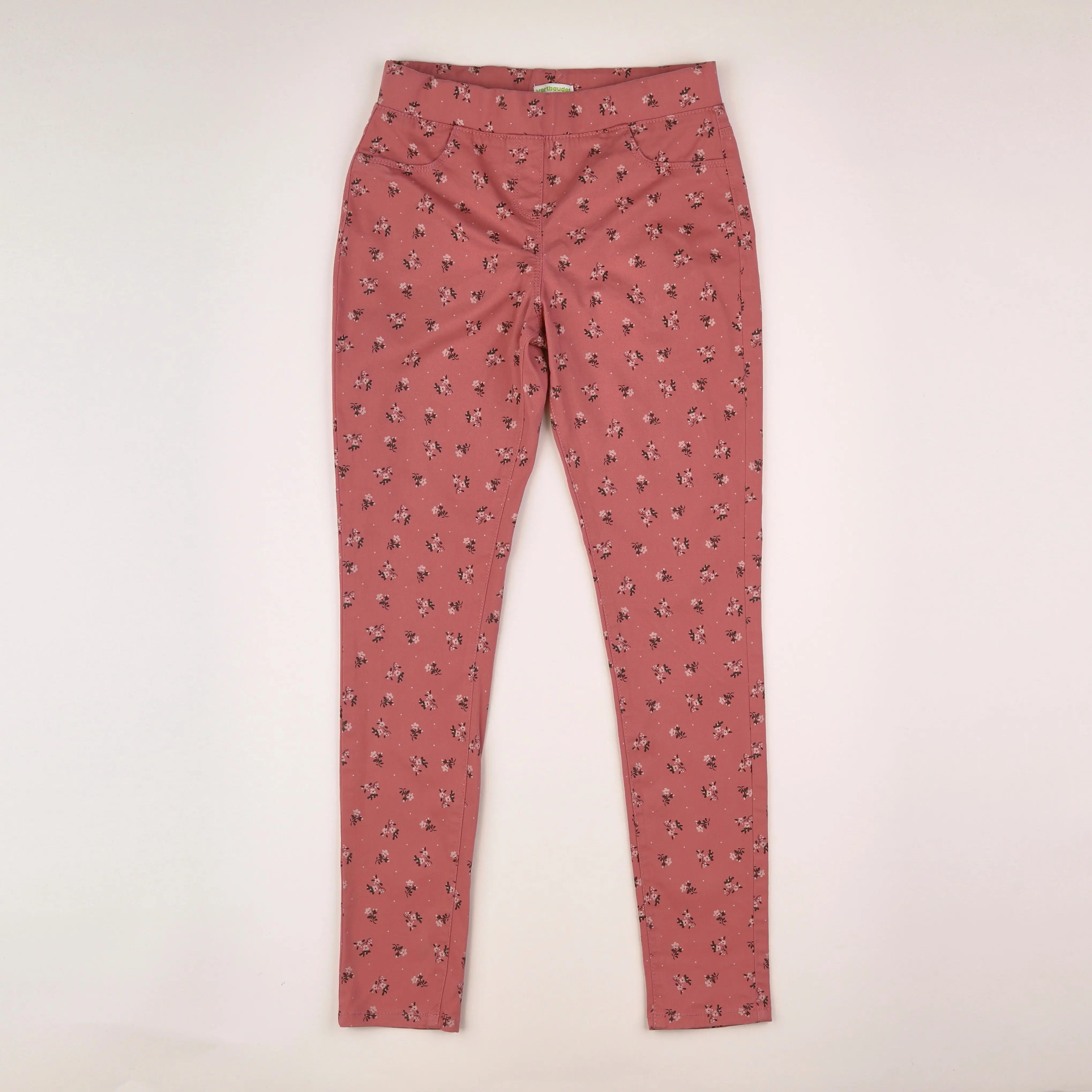 Vertbaudet - jegging rose - 12 ans