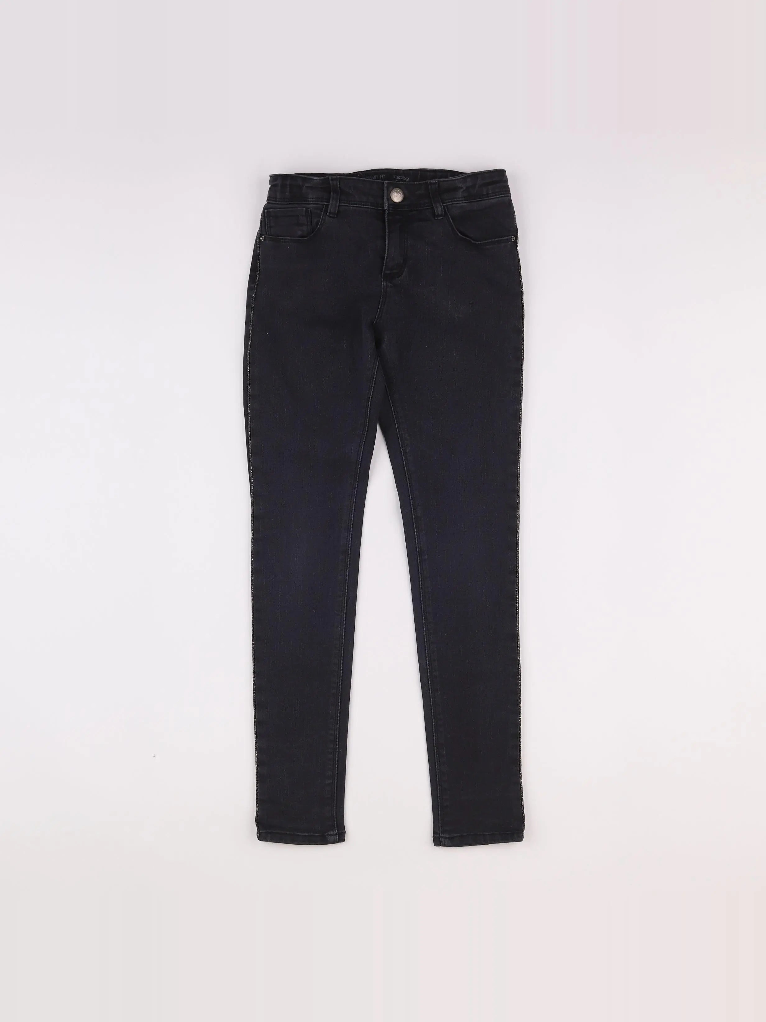 IKKS - jean gris - 10 ans