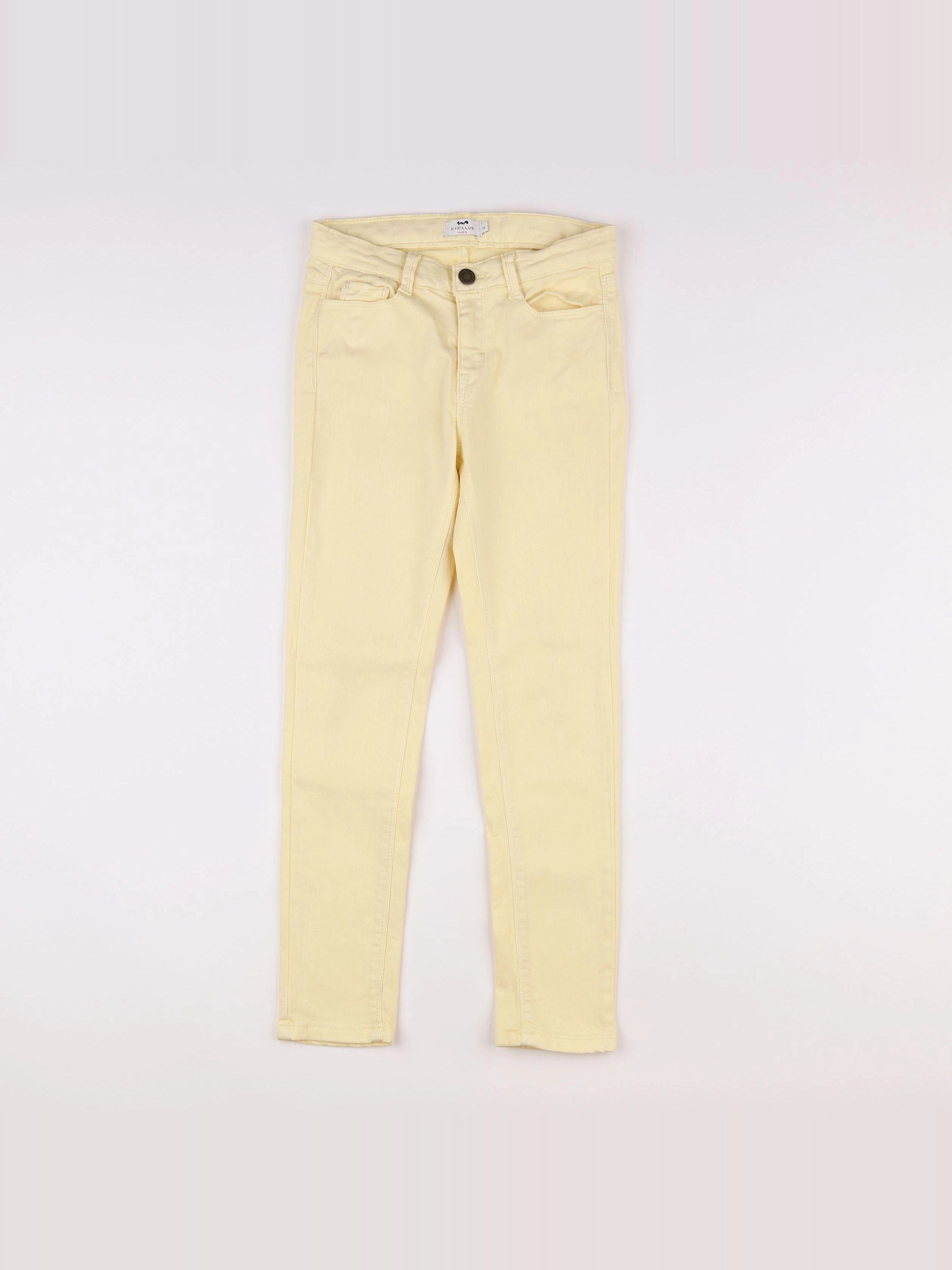 Cyrillus - jean jaune - 10 ans