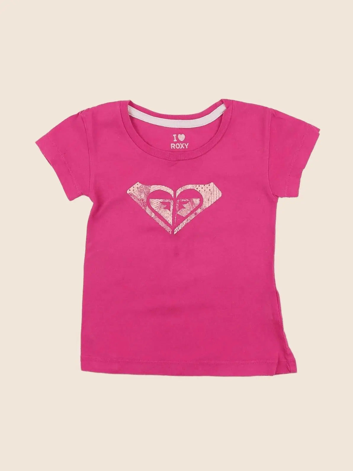 Roxy - tee-shirt rose - 2 ans