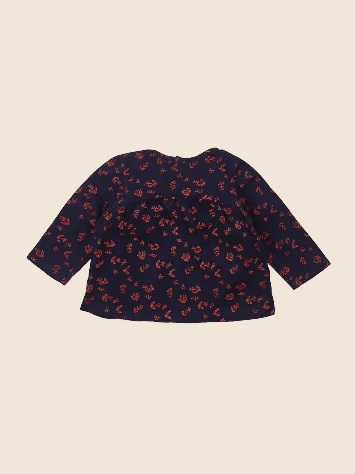 Vertbaudet - tee-shirt bleu - 3 mois