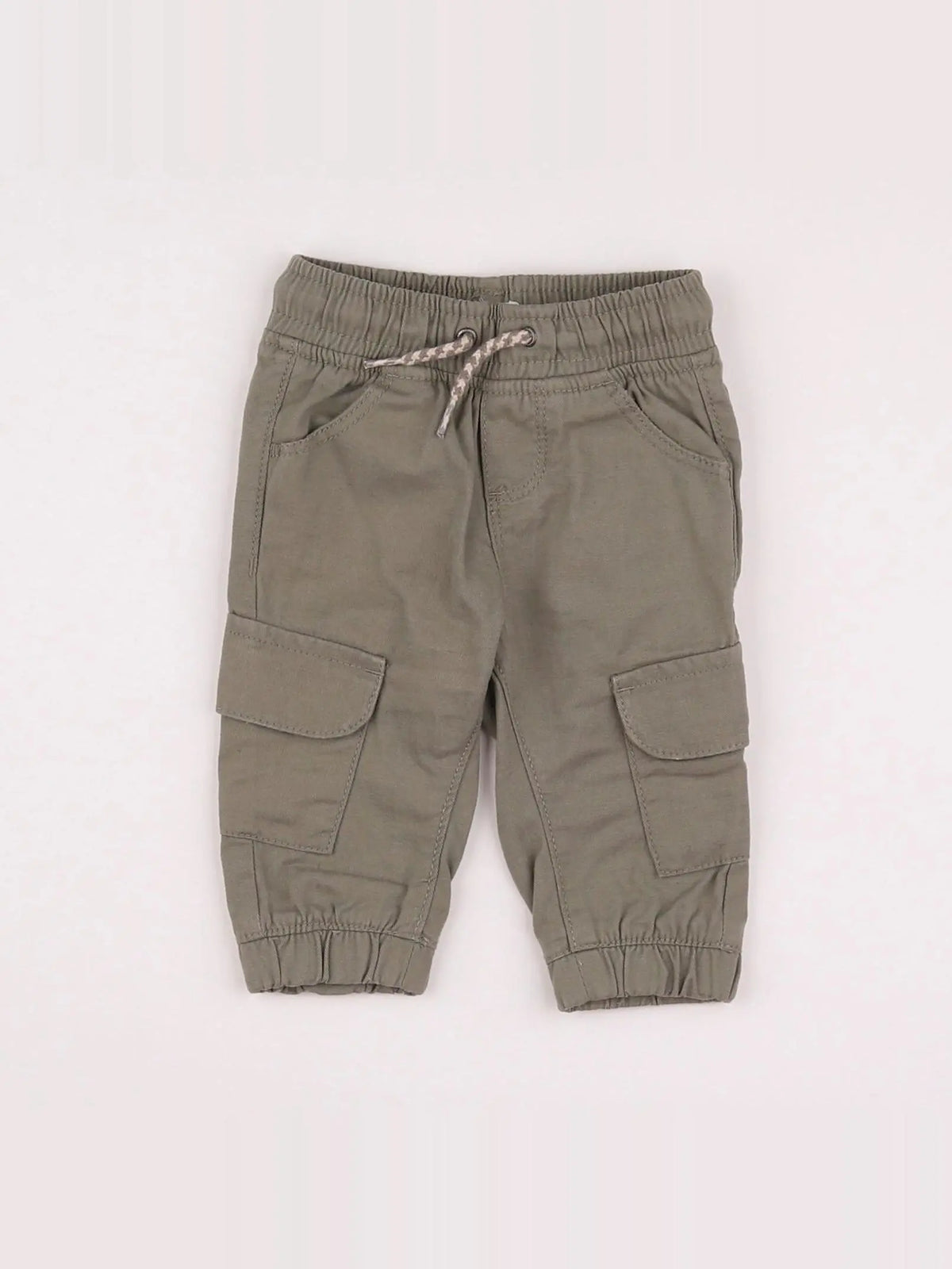 Vertbaudet - pantalon vert - 3 mois