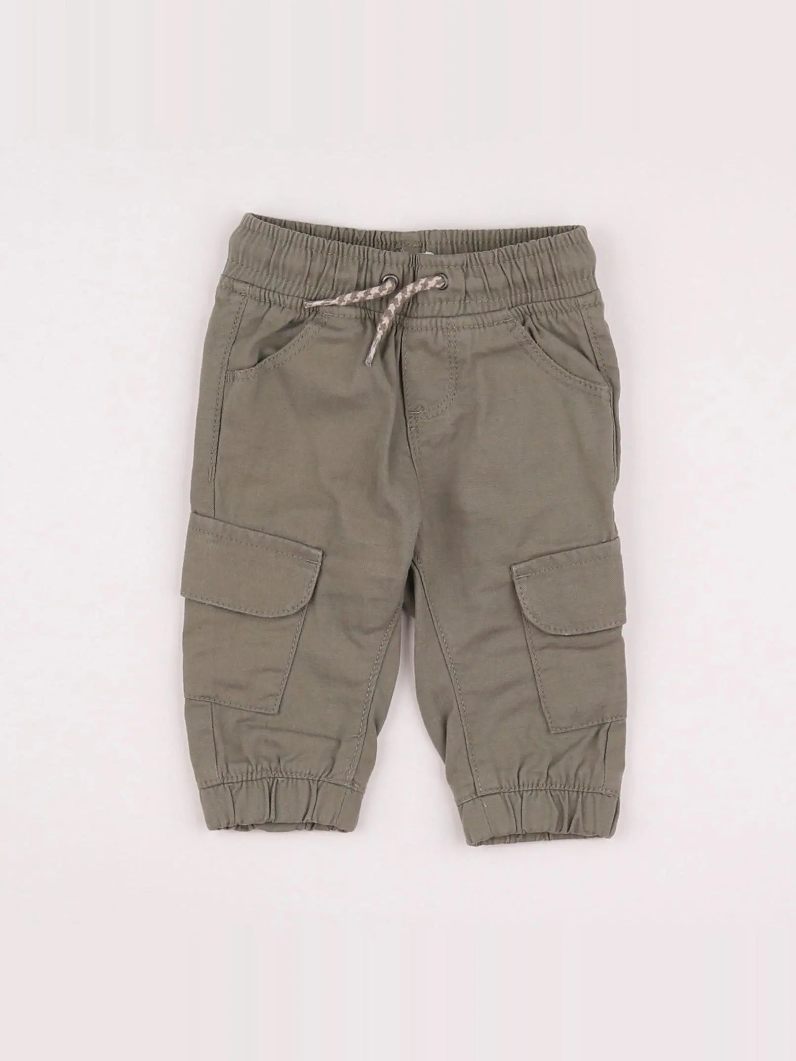 Vertbaudet - pantalon vert - 3 mois