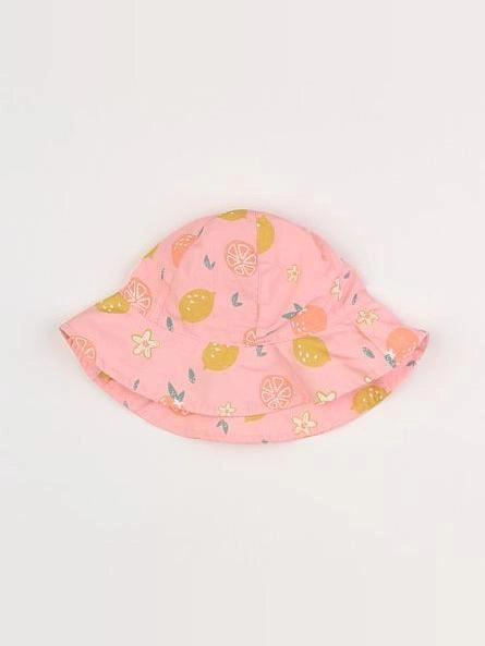 Vertbaudet - bonnet rose - 3/6 mois