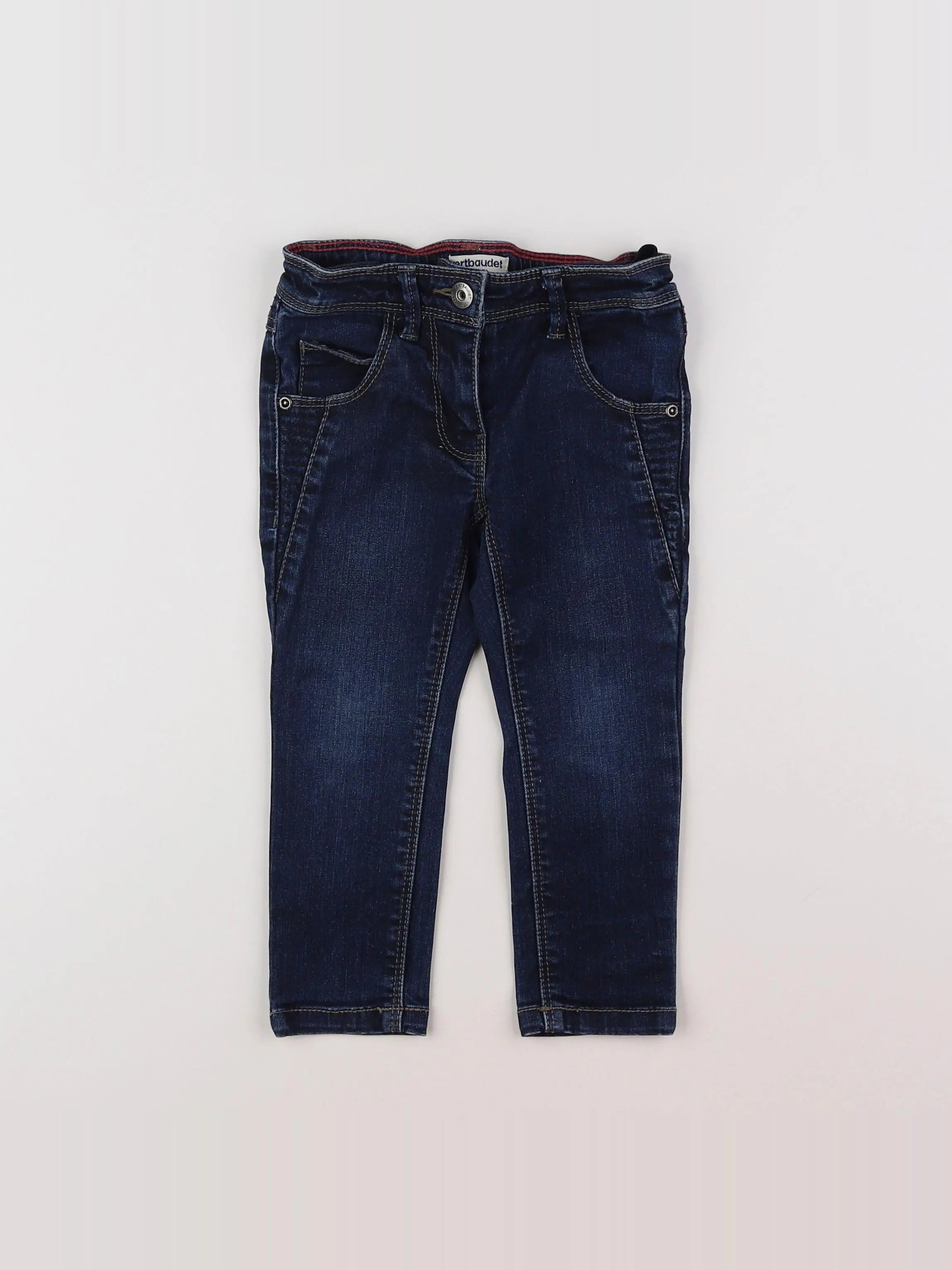 Vertbaudet - jean bleu - 2 ans