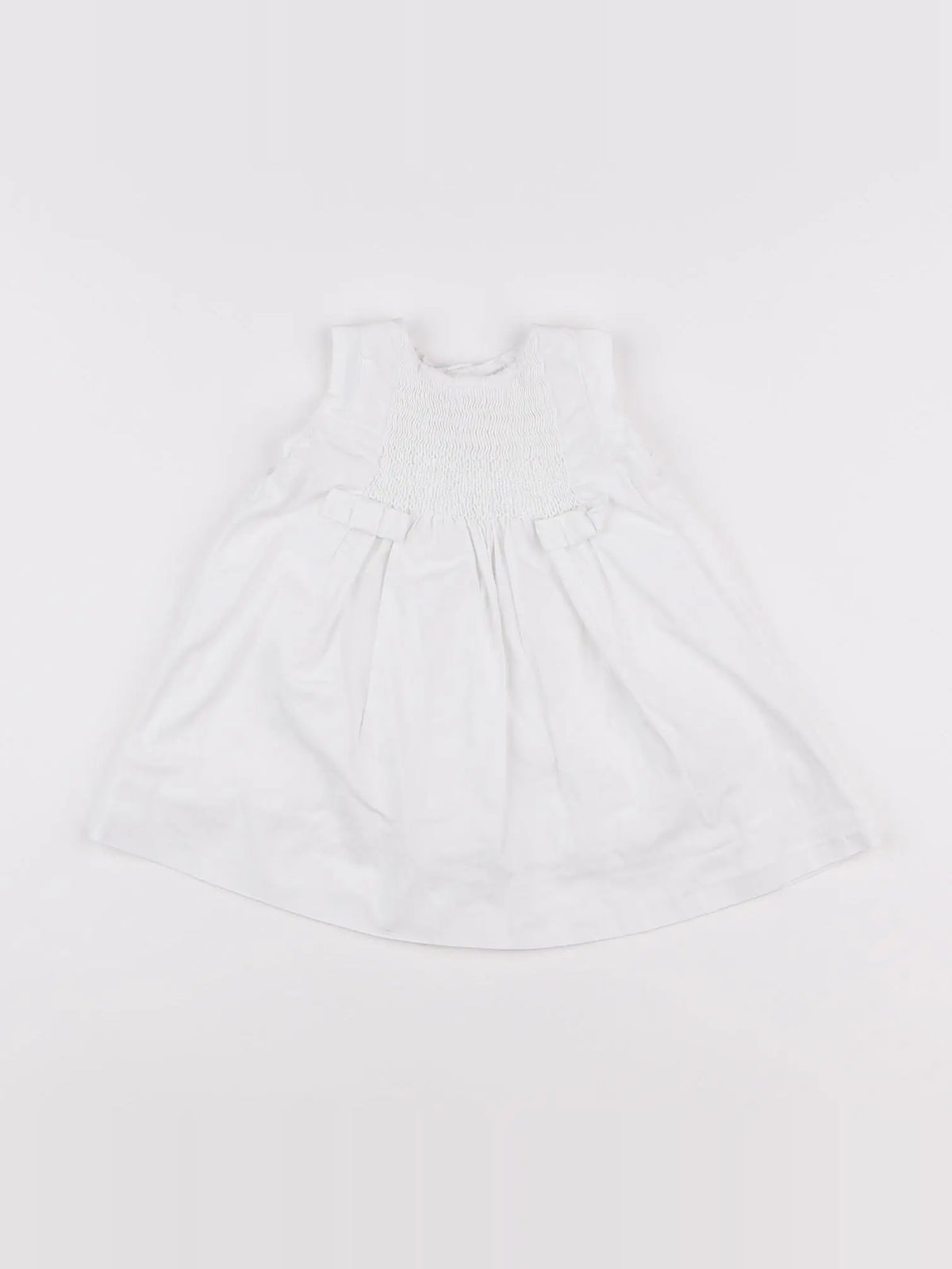Jacadi - robe blanc - 6 mois