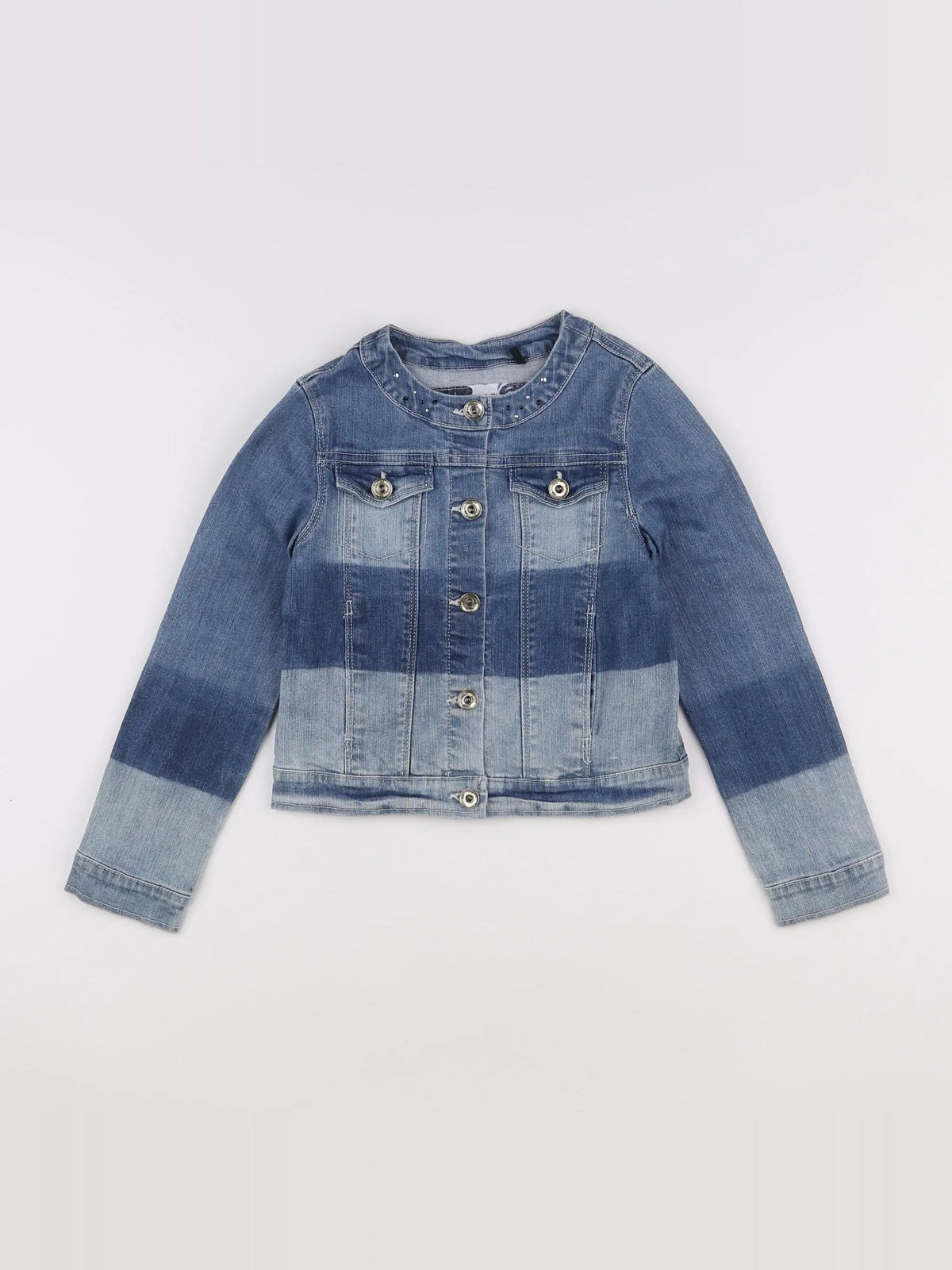 IKKS - veste bleu - 8 ans