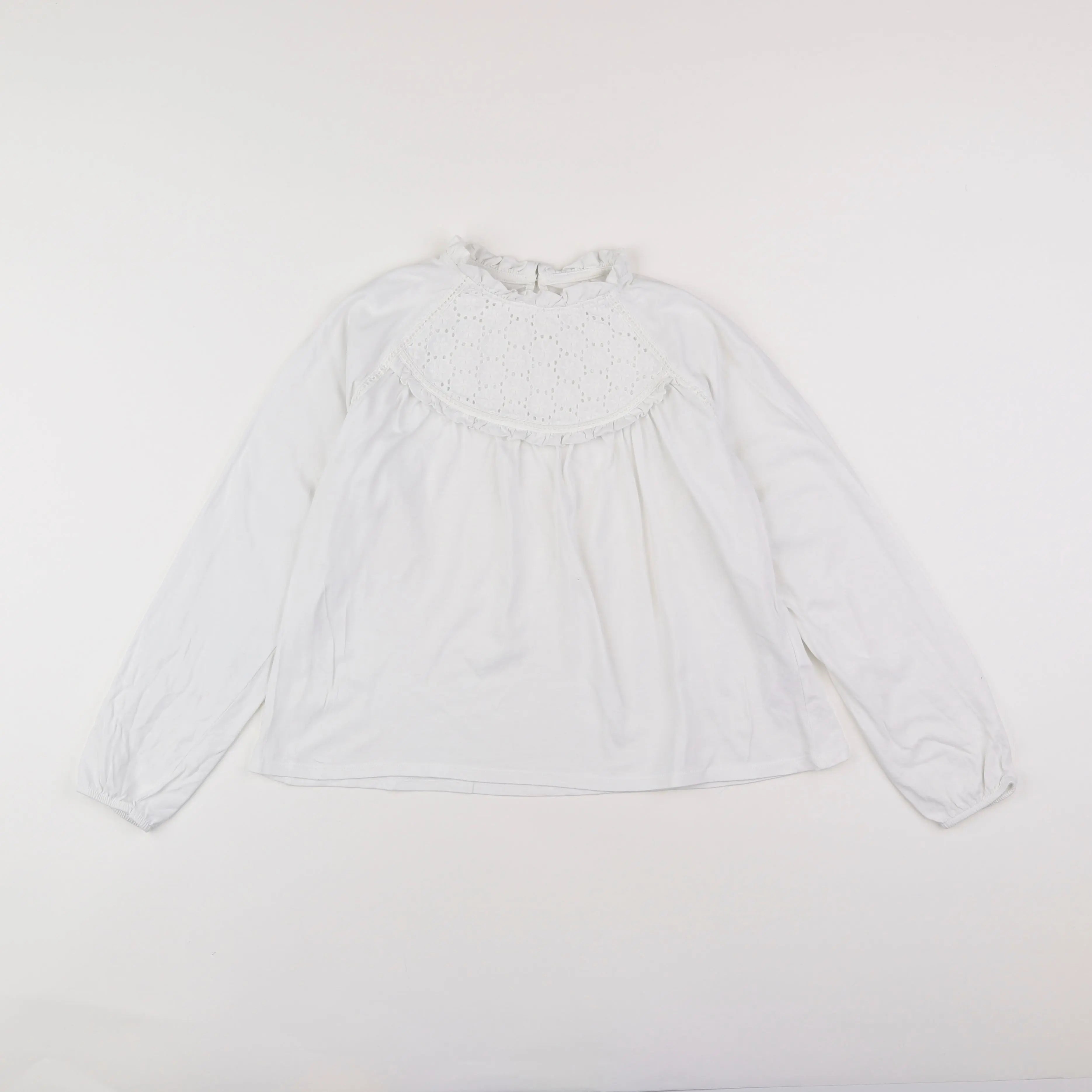 Vertbaudet - tee-shirt blanc - 10 ans