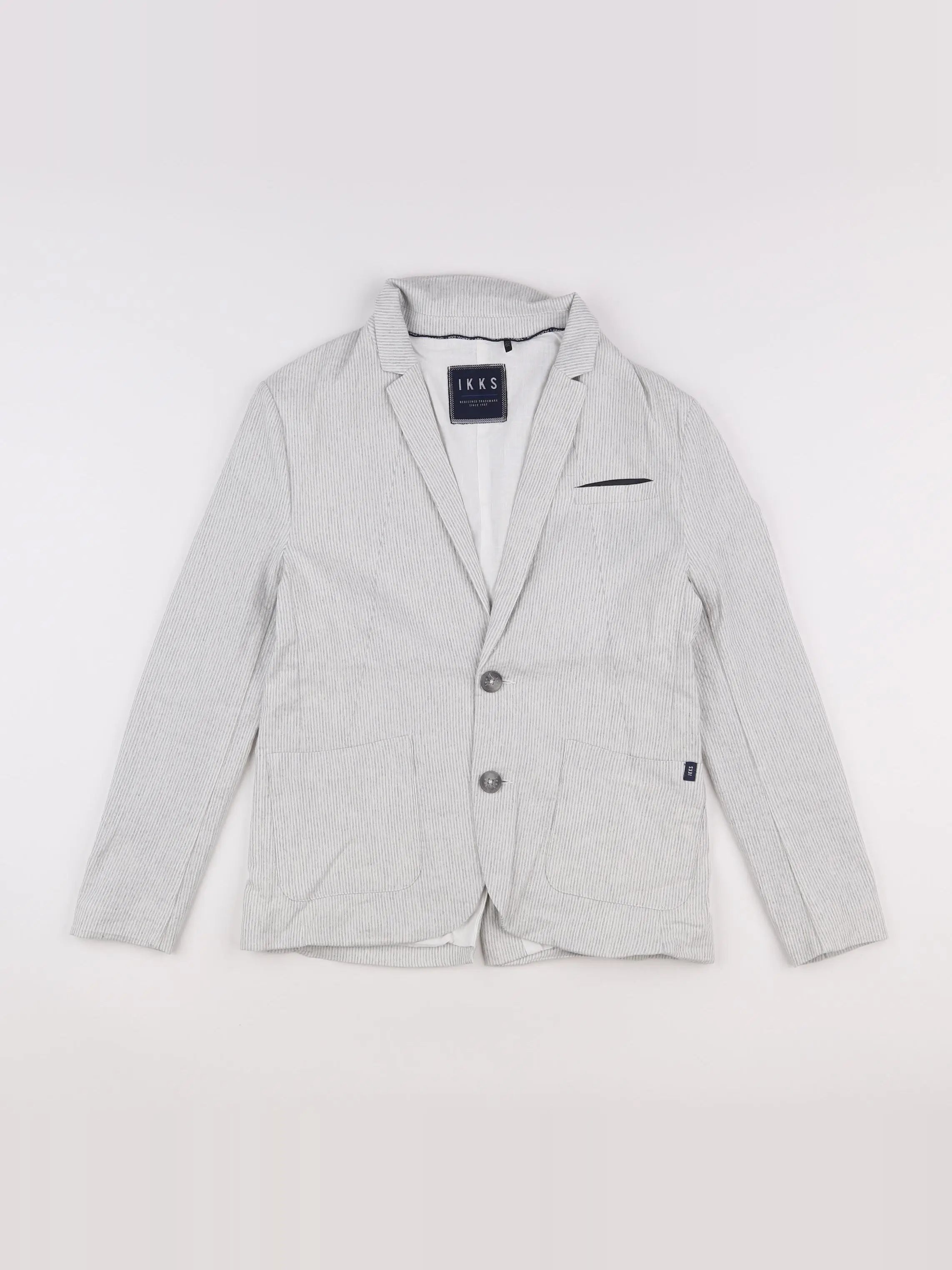 IKKS - veste gris - 12 ans