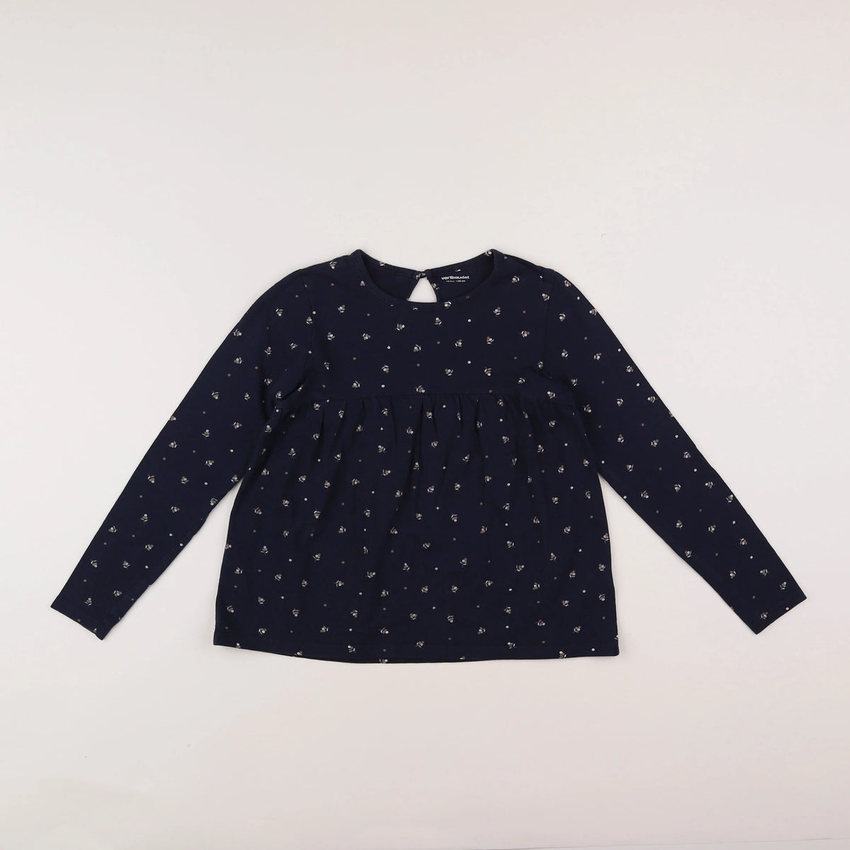 Vertbaudet - tee-shirt bleu - 10 ans