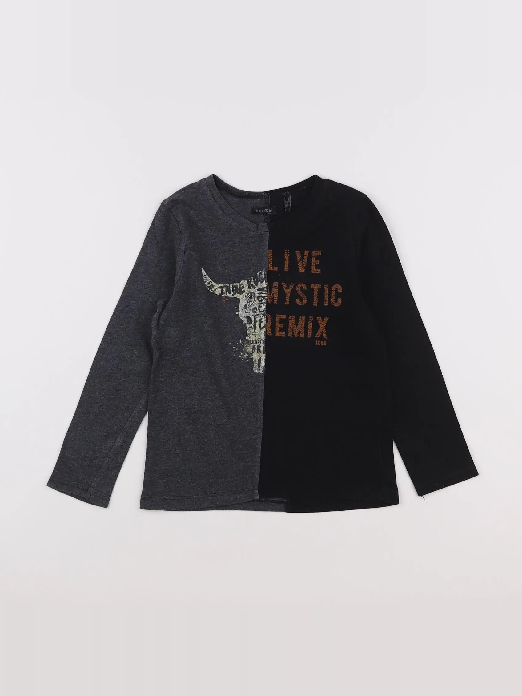 IKKS - tee-shirt noir - 4 ans