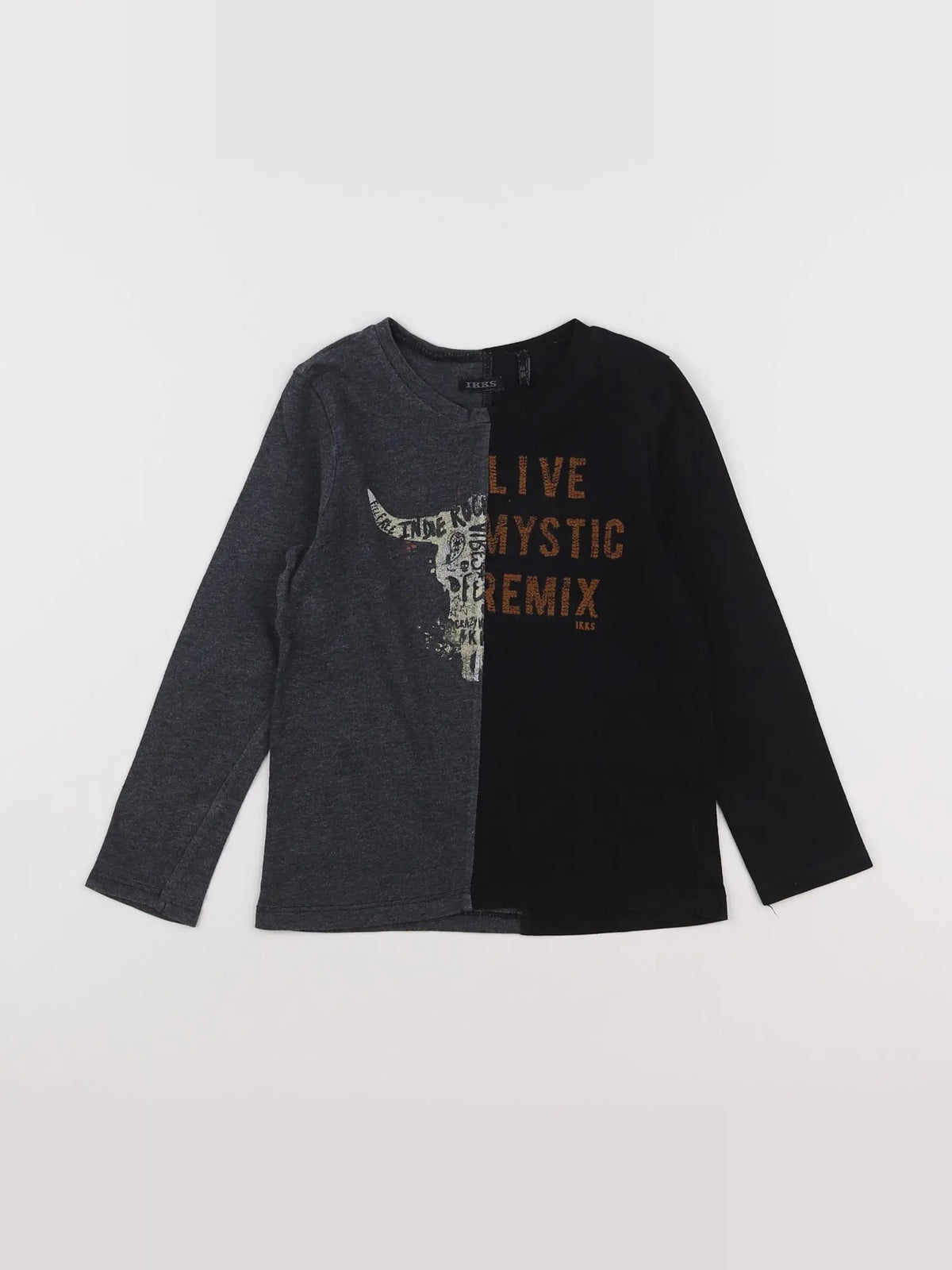 IKKS - tee-shirt noir - 4 ans