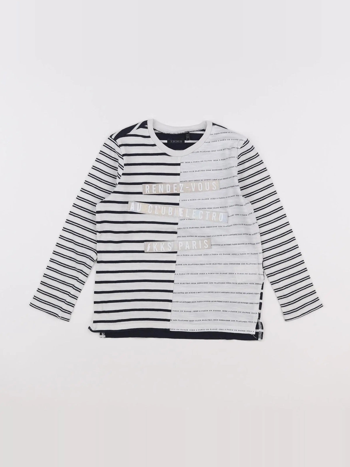 IKKS - tee-shirt blanc - 4 ans