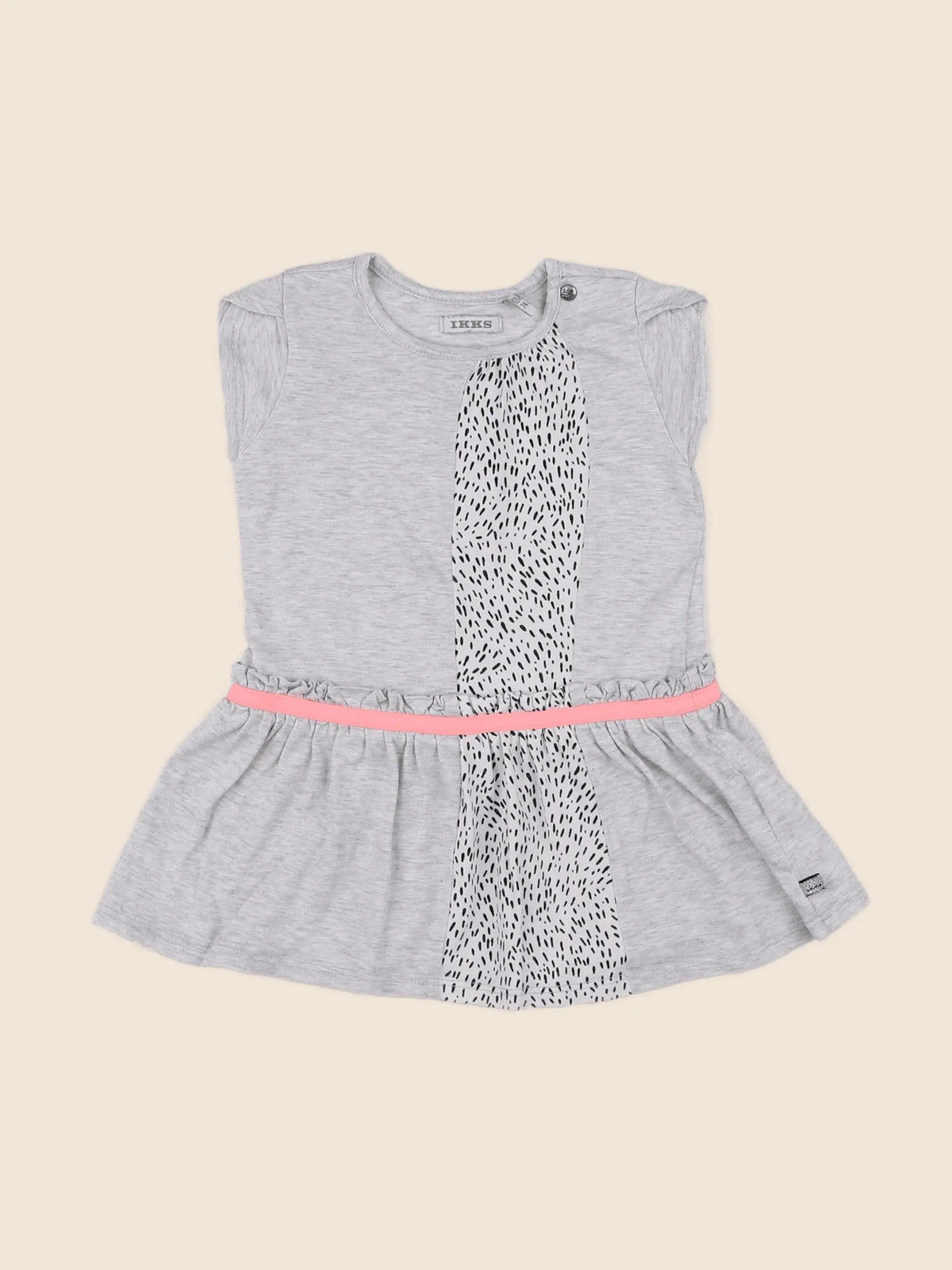 IKKS - robe gris - 12 mois