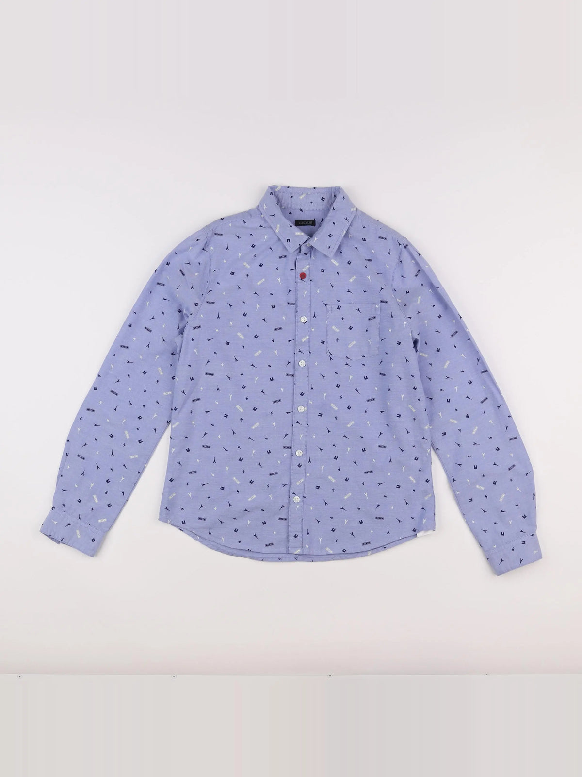 IKKS - chemise bleu - 12 ans