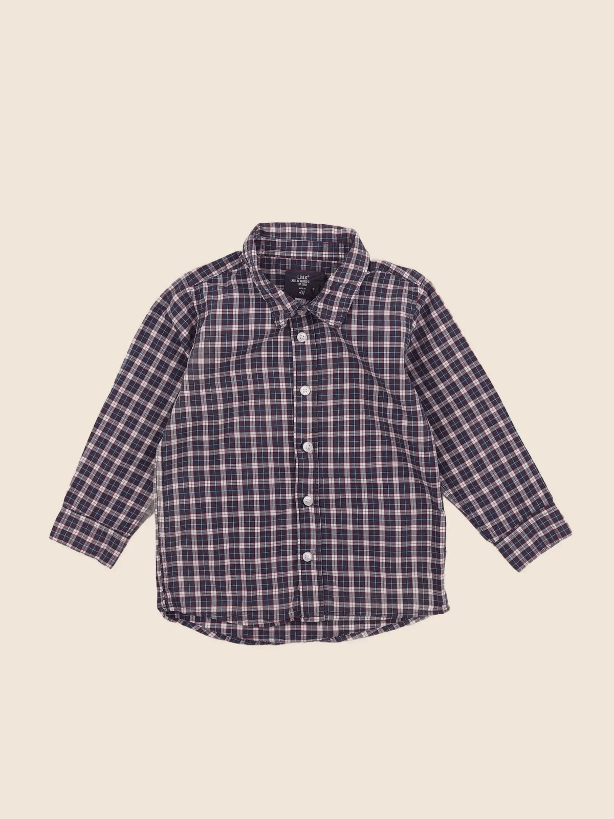 H&M - chemise multicolore - 18 mois à 2 ans