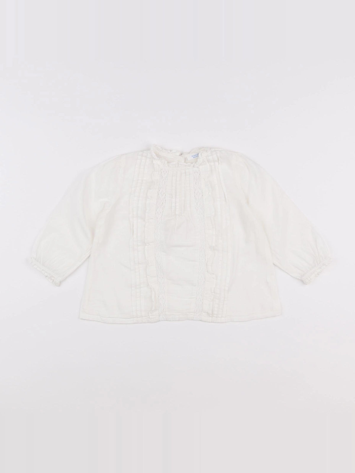 Boutchou - blouse blanc - 2 ans