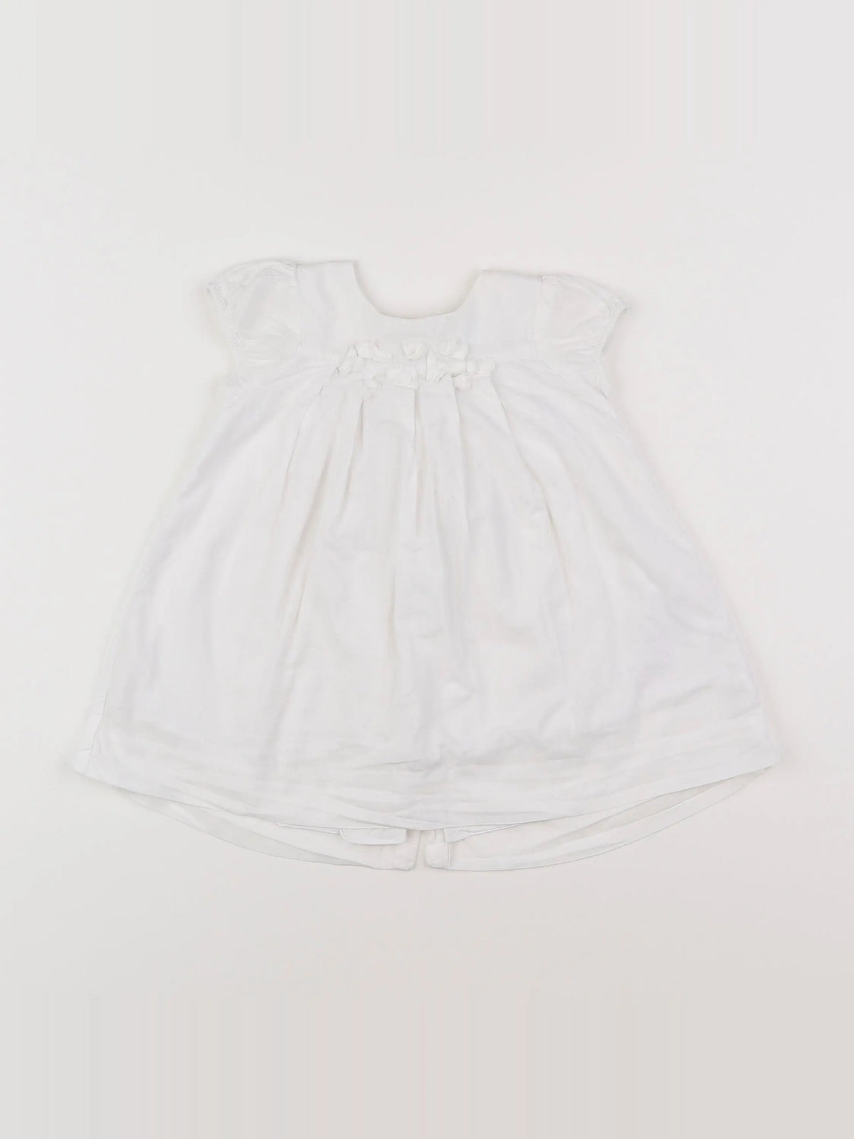 Jacadi - robe blanc - 6 mois
